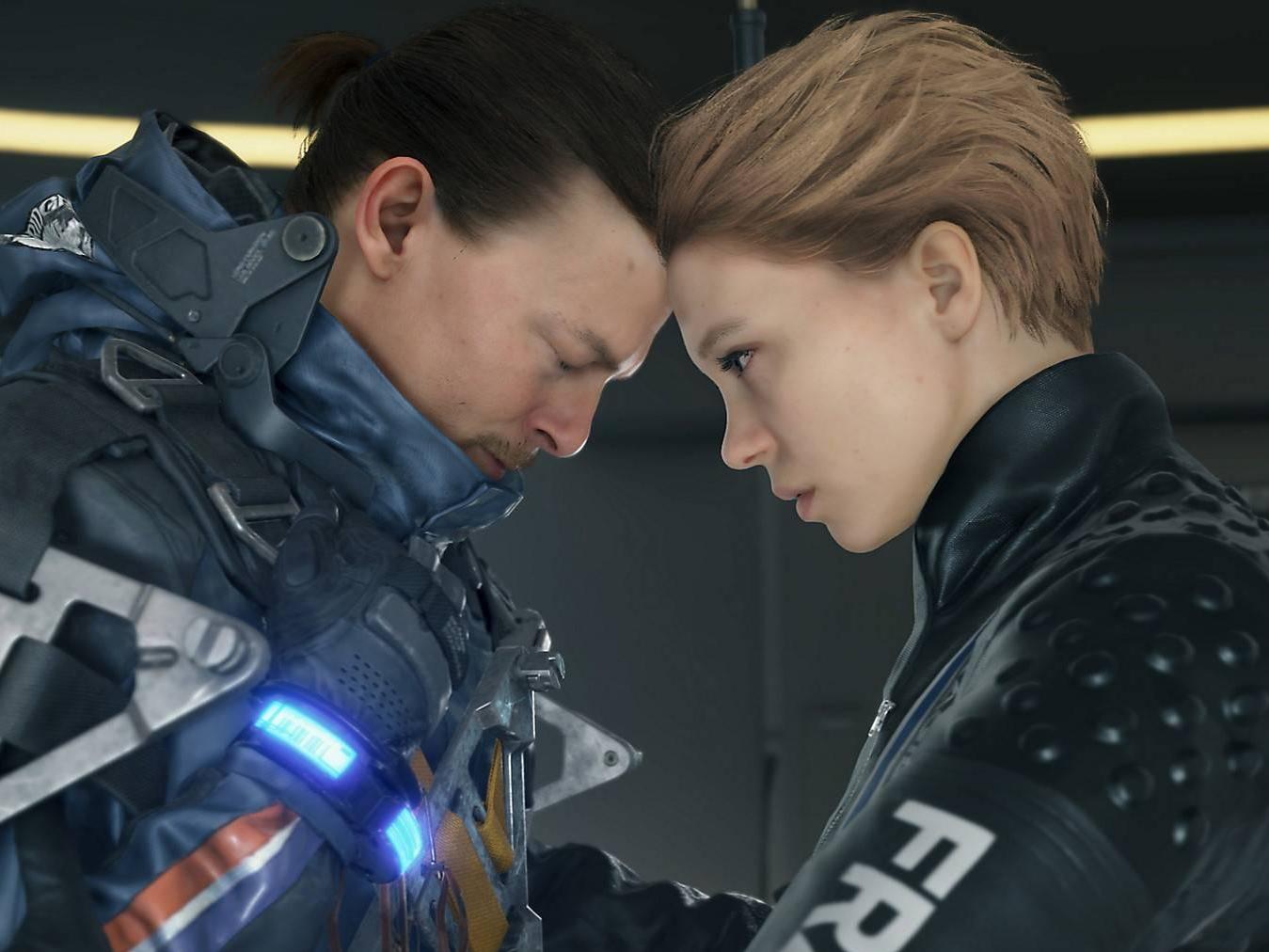 Norman Reedus and Léa Seydoux in Hideo Kojima's sci-fi epic Death Stranding