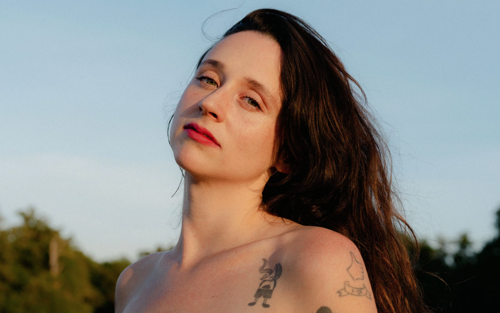 Waxahatchee in artwork for her new album, ‘Saint Cloud’