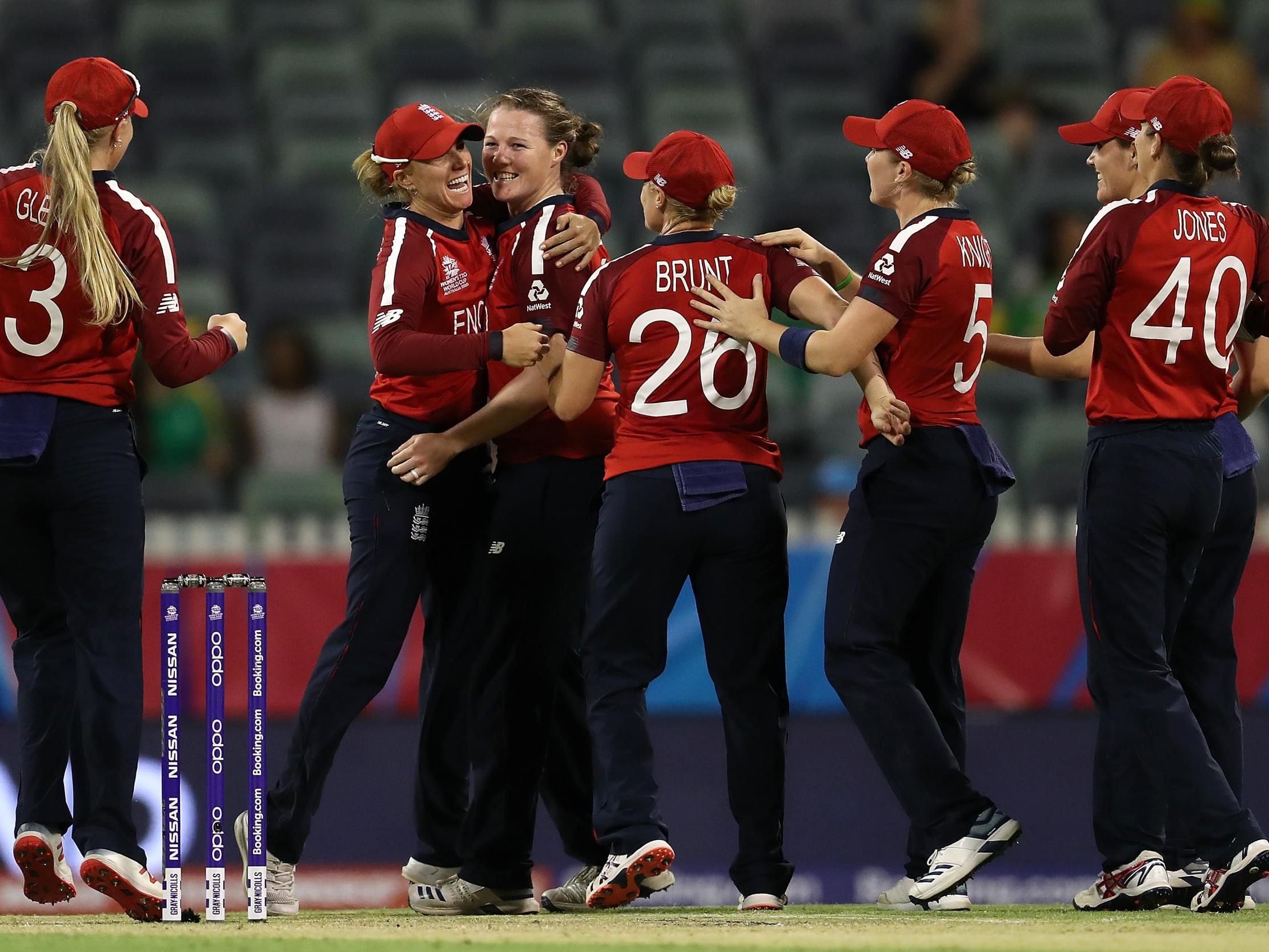 Winfield was part of the Women's T20 World Cup with England