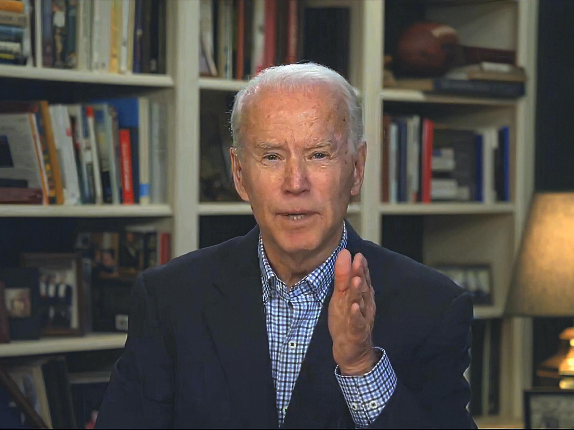 Joe Biden released a new video attacking president Trump