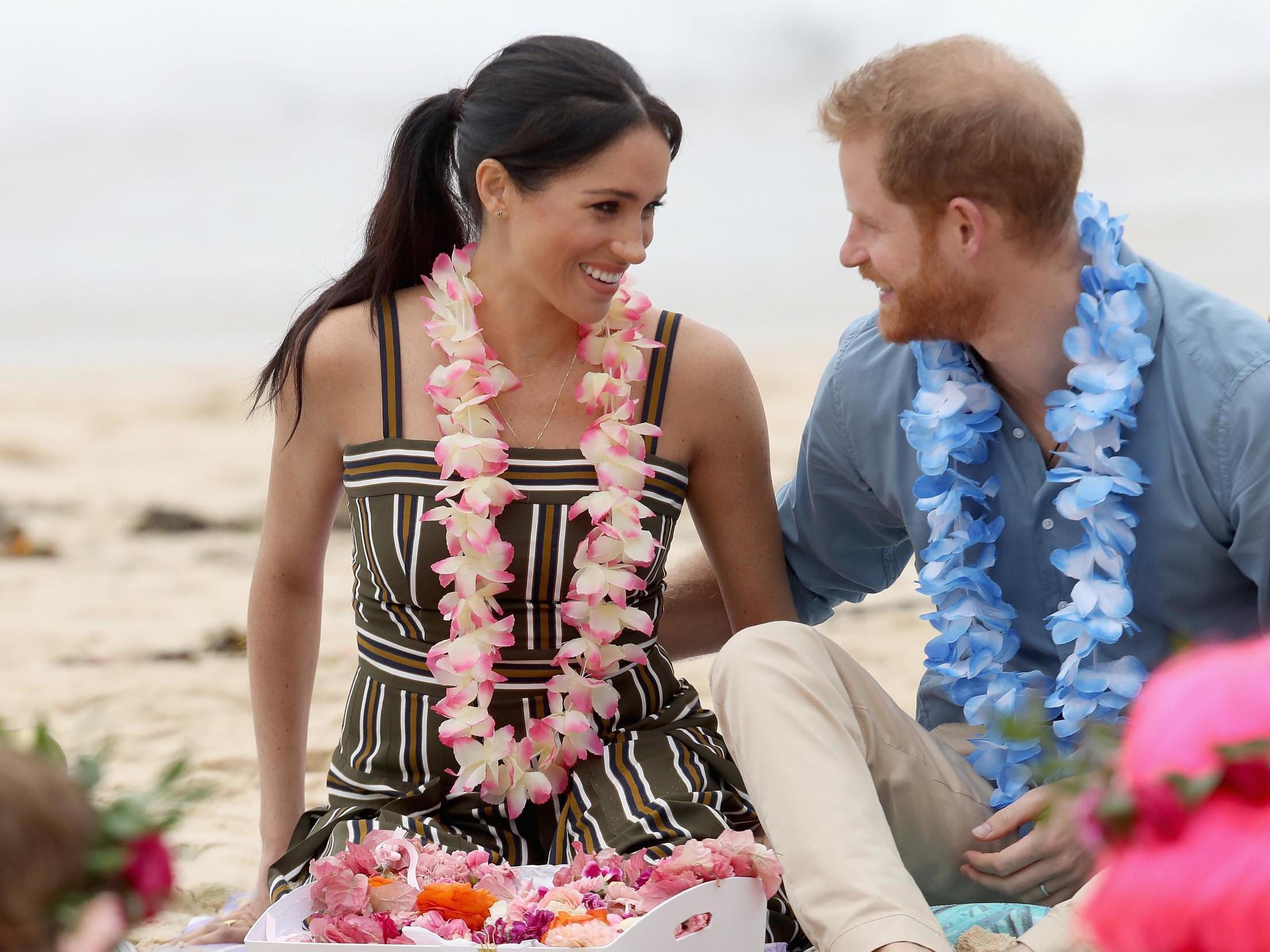 Harry and Meghan visited Bondi Beach during their 16-day tour