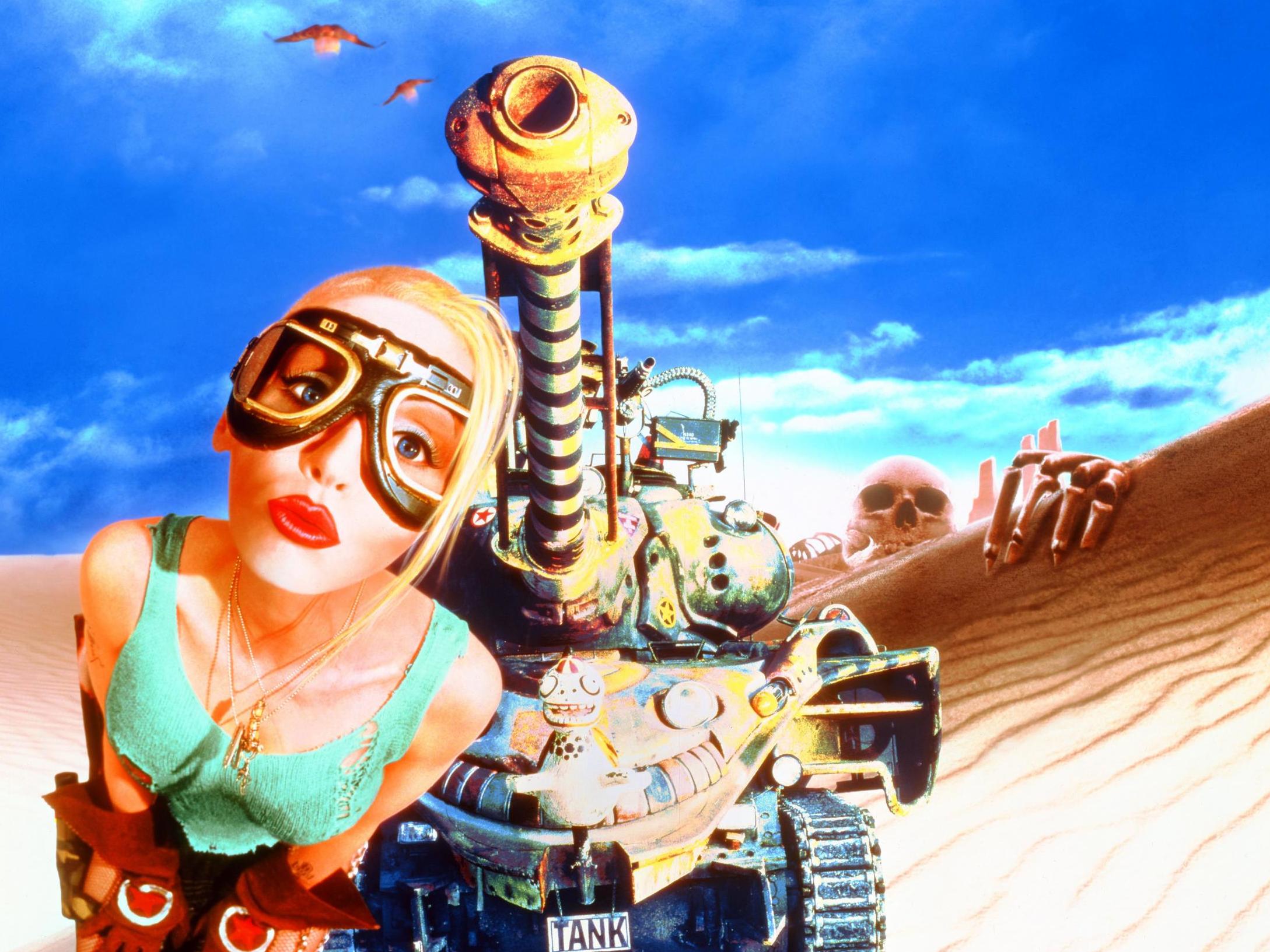 Turret syndrome: promotional artwork for ‘Tank Girl’