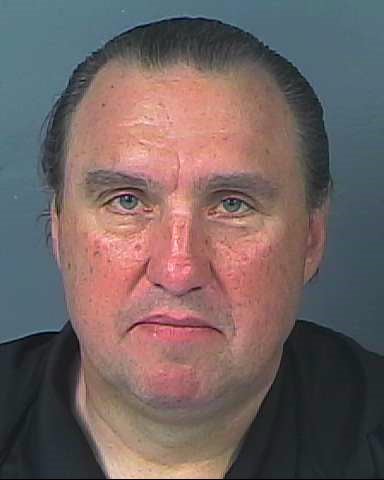 Pastor Rodney Howard-Browne was taken into custody on Monday afternoon for holding two illegal church services that flouted a county order to stop the spread of the coronavirus (Hernando County Sheriff's Office)