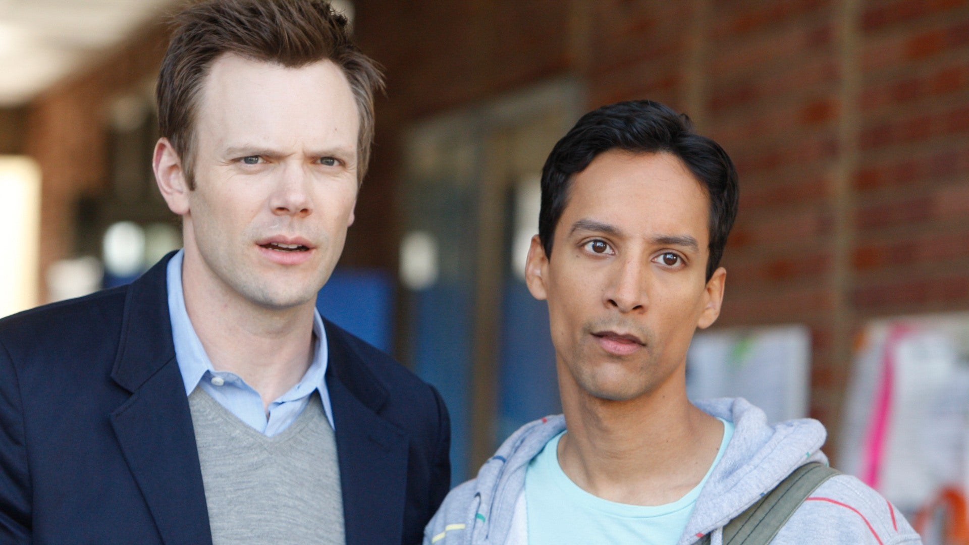 Joe McHale and Danny Pudi in Community