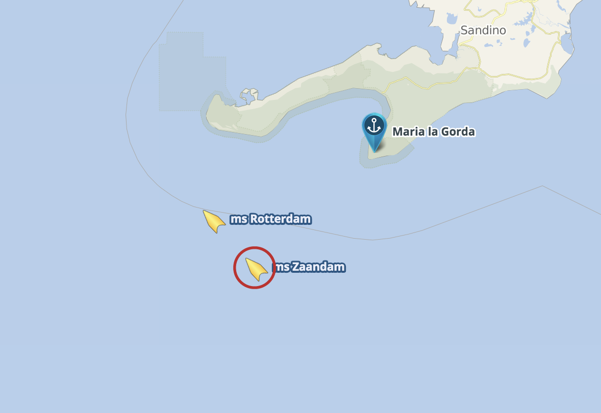 Destination unknown: it is uncertain whether the cruise ships Zaandam and Rotterdam, currently off the western tip of Cuba, will be allowed to dock in Fort Lauderdale, Florida