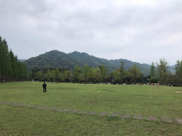 After arriving home after a 30-hour journey, Ma enjoys a walk near his parents’ apartment in Dujiangyan