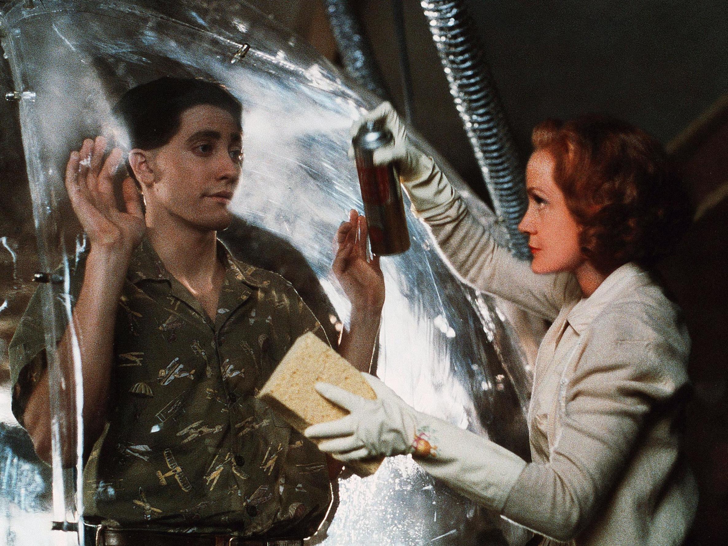 Forgotten: Gyllenhaal and Swoosie Kurtz in ‘Bubble Boy’