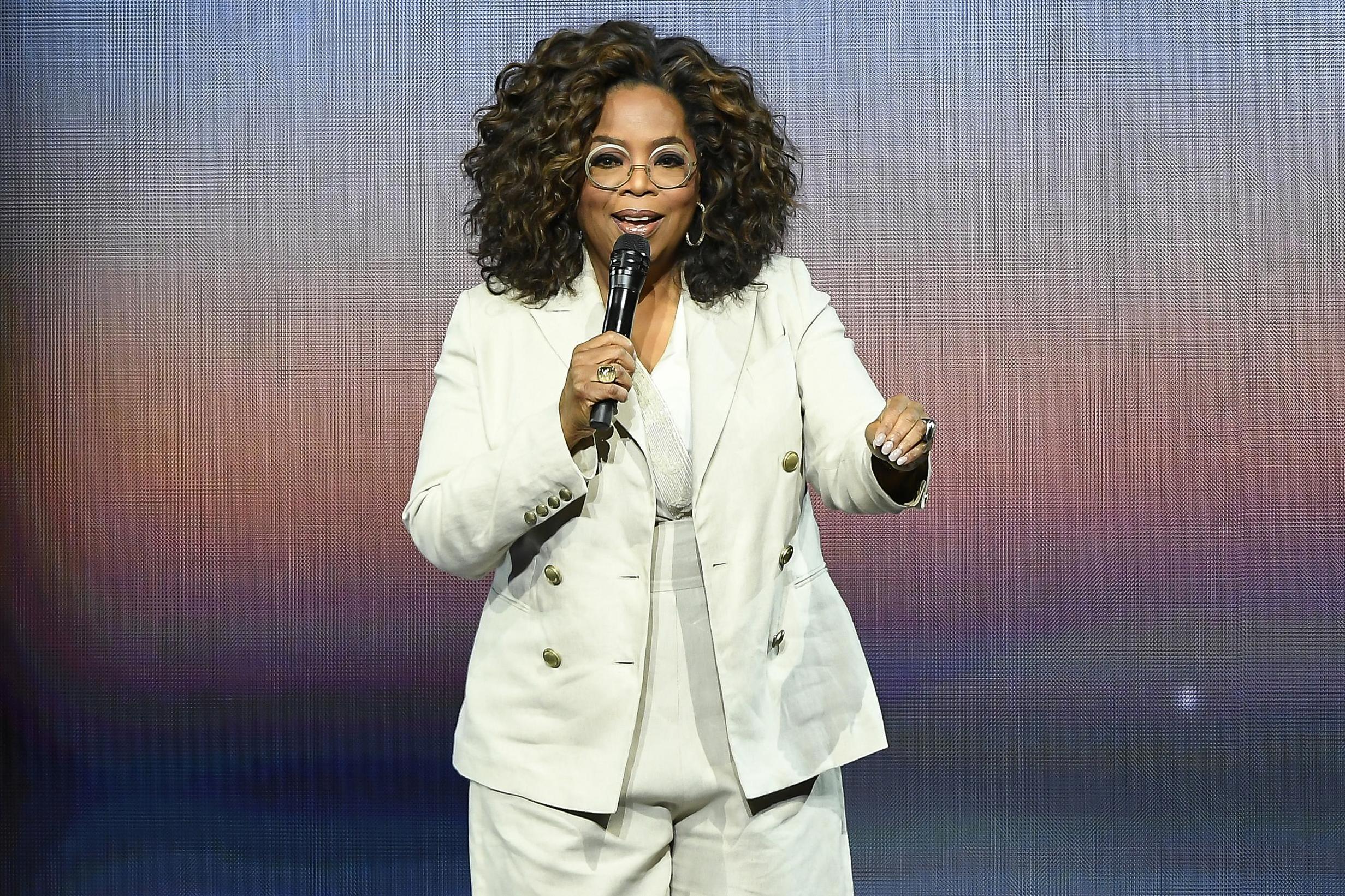 Oprah Winfrey on 22 February 2020 in San Francisco, California.