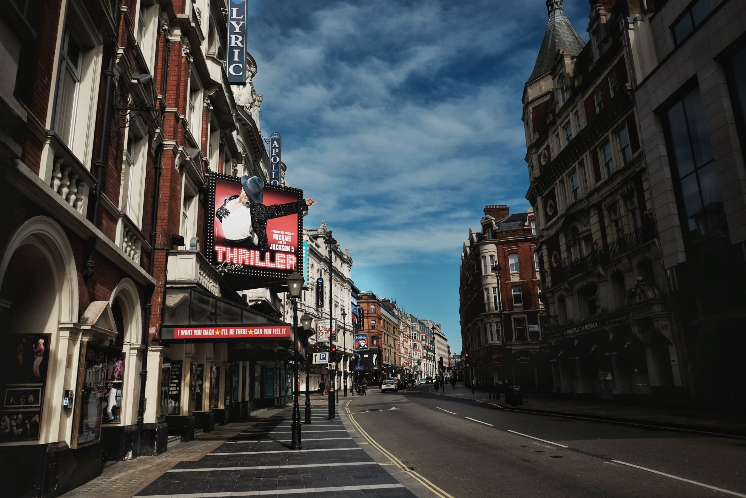 London's West End is deserted during lockdown, but there may be another way to save British theatre