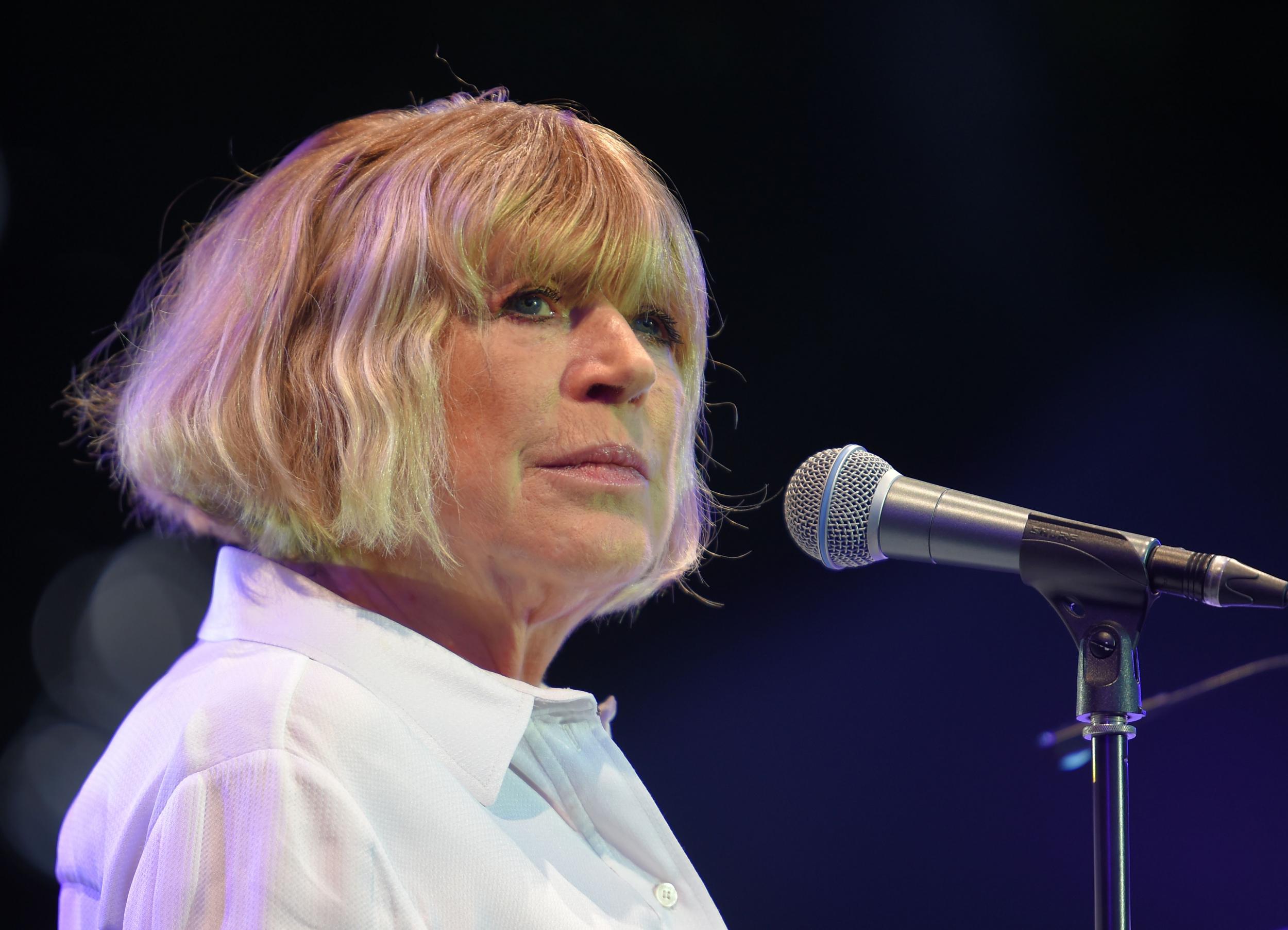 Marianne Faithfull performing in 2016