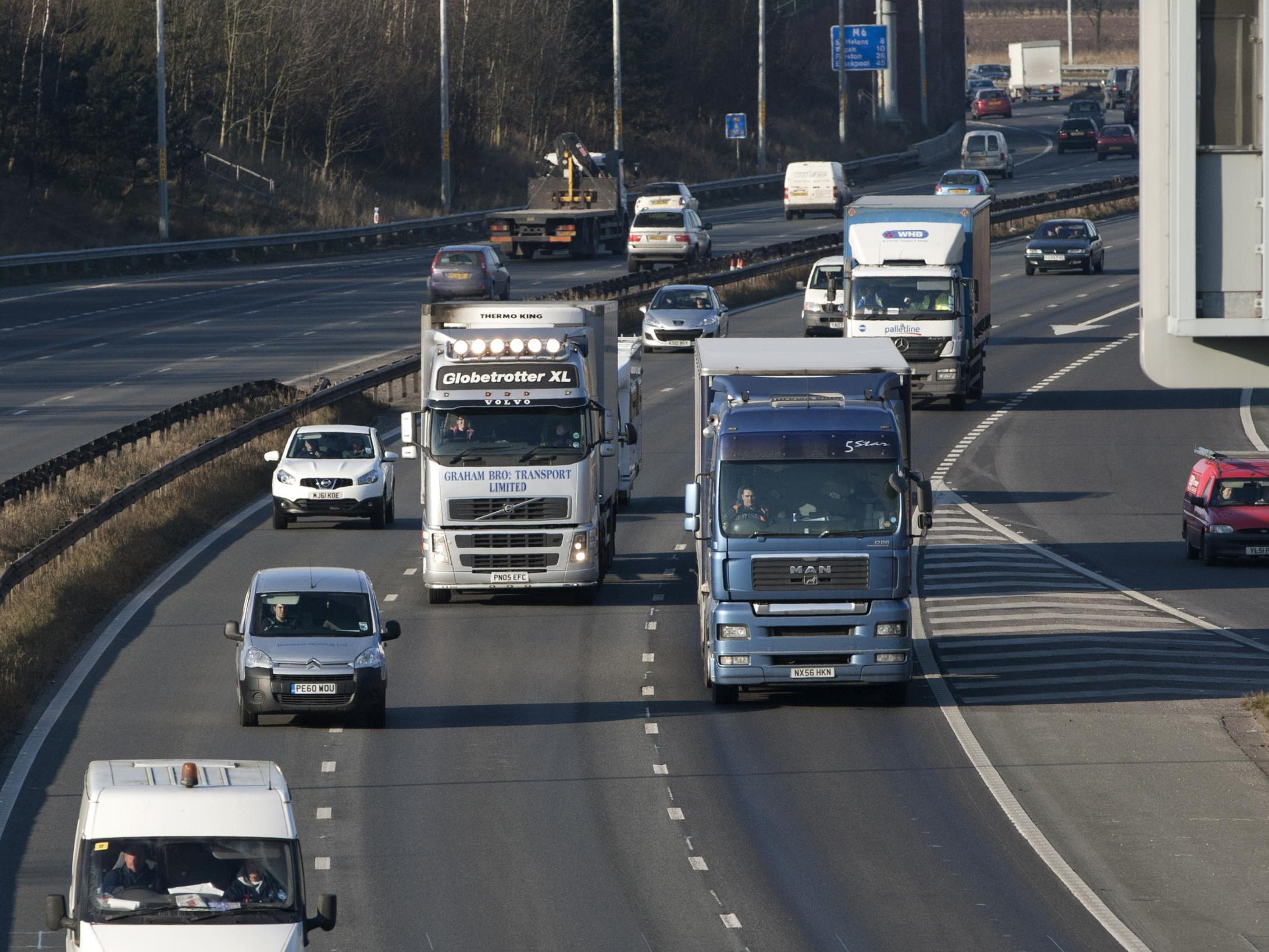 Truckers report being denied access to fundamental facilities - including toilets - while they deliver their goods