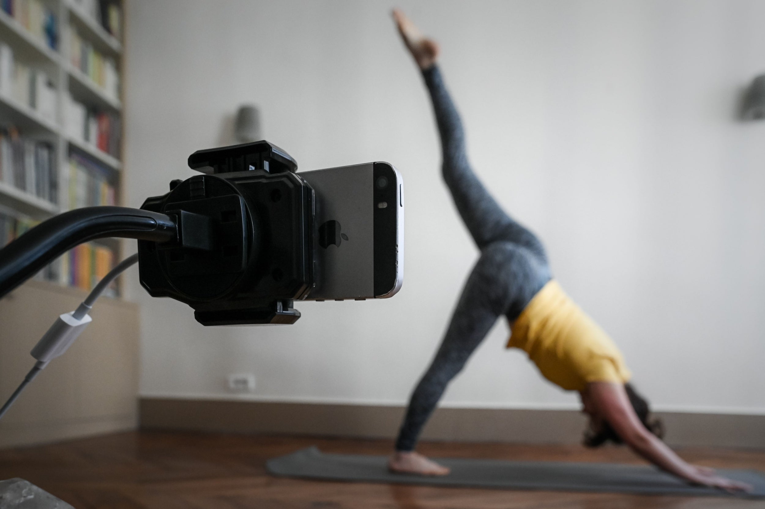 Home yoga videos are easy to find, and good for body and mind (Getty)