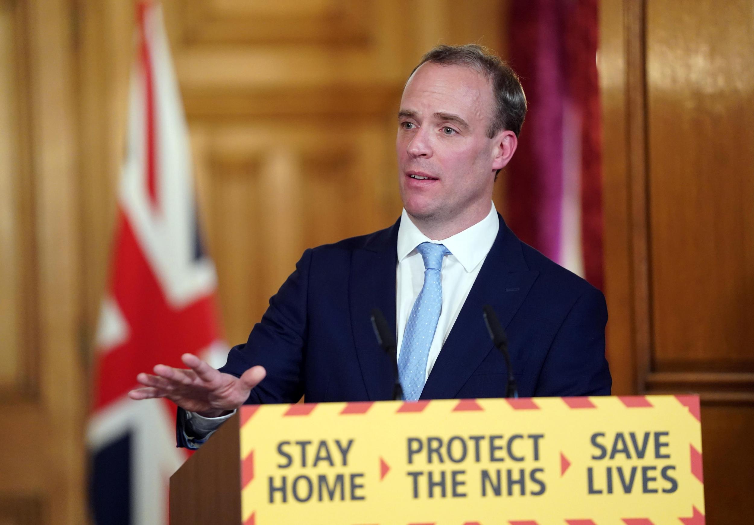 Dominic Raab has been nominated to deputise for the prime minister