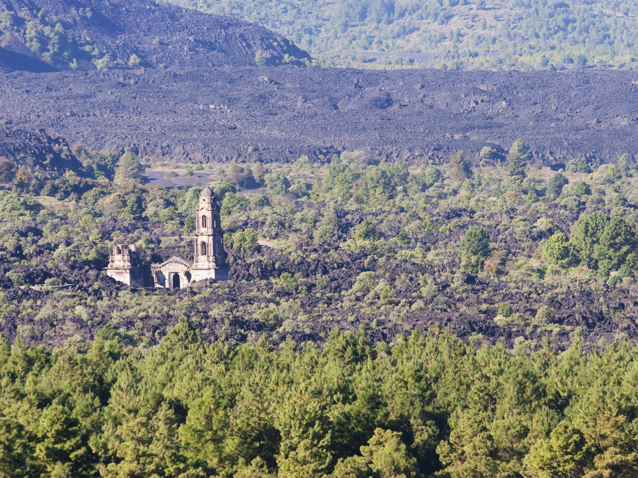 The grassy hills of Paricutin (Getty)