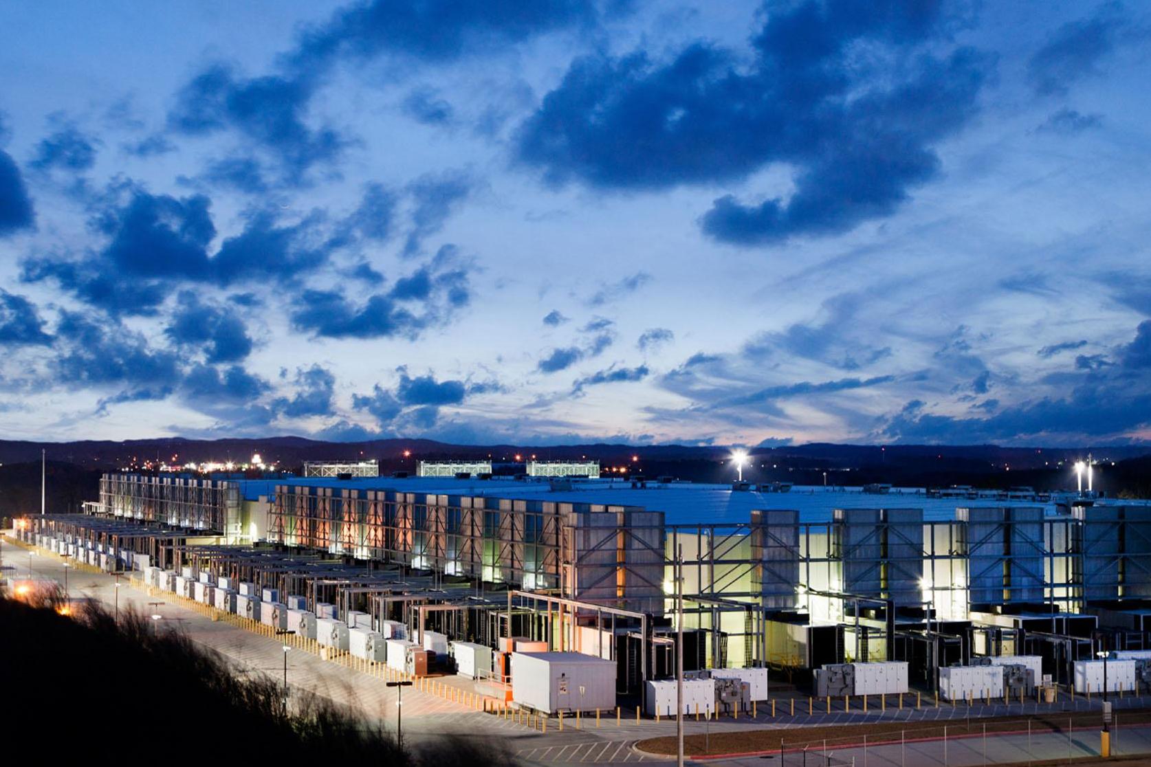 A Google data centre in Douglas County, Georgia(Rex)