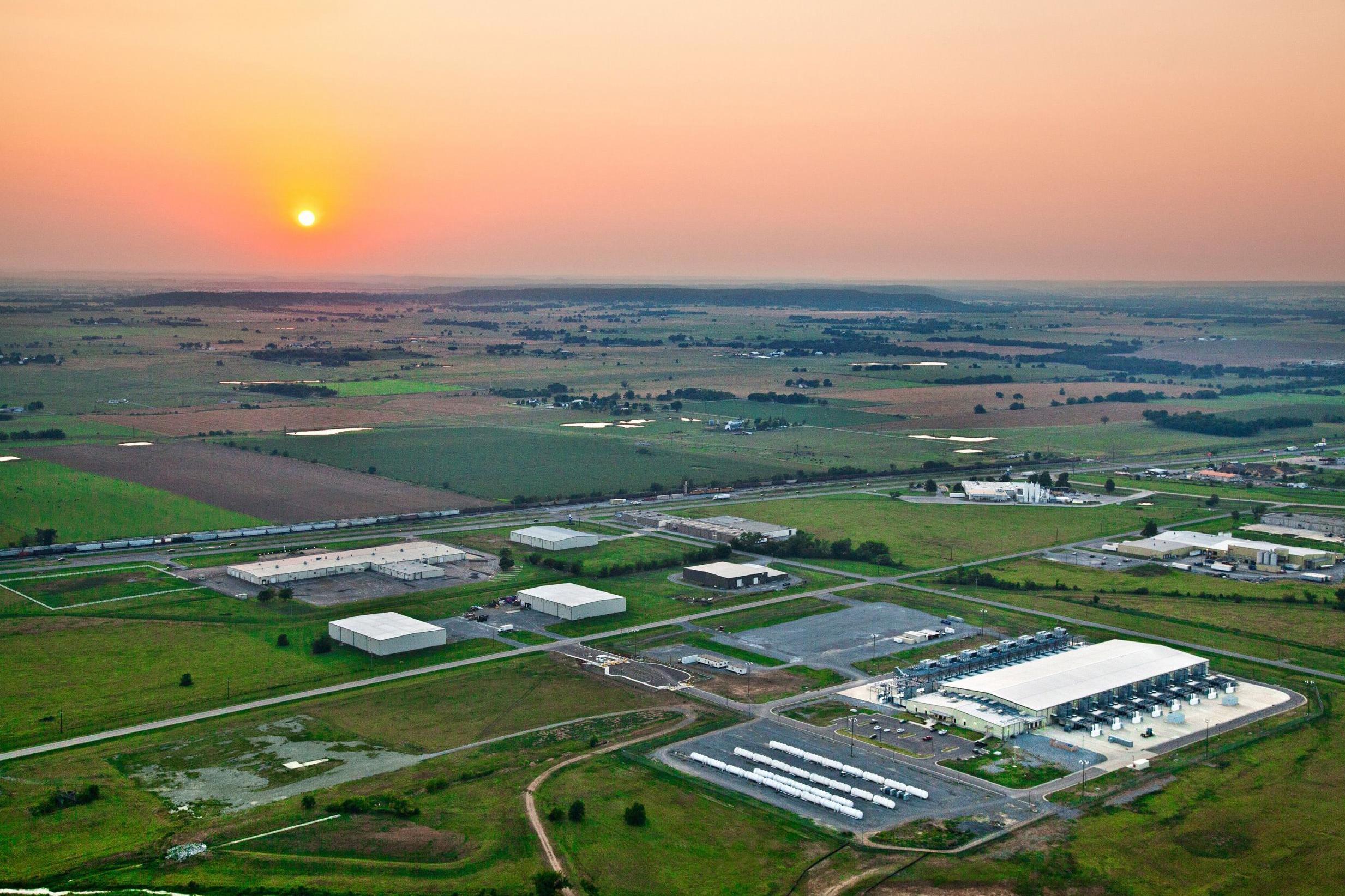 Pryor data centre in Oklahoma (Rex)