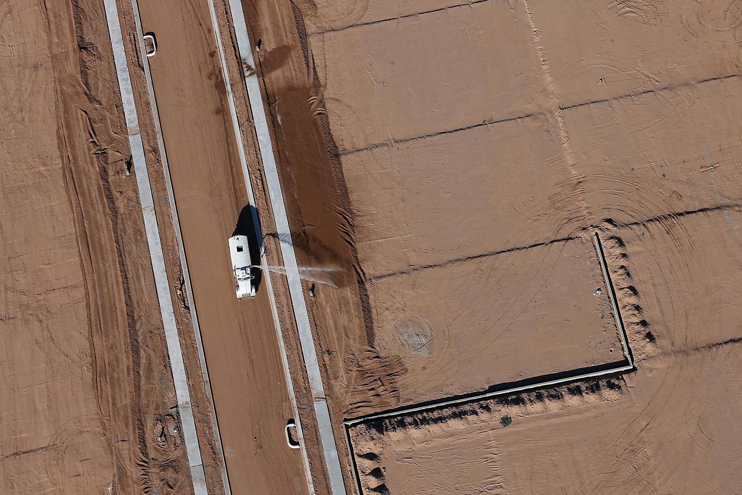 Mesa, Arizona, where Google has started building a giant data centre (Getty)