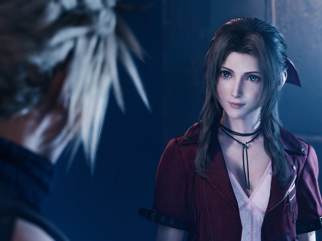 Aerith, voiced by Briana White