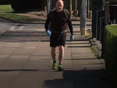 Teacher walks five miles every day to deliver free school meals