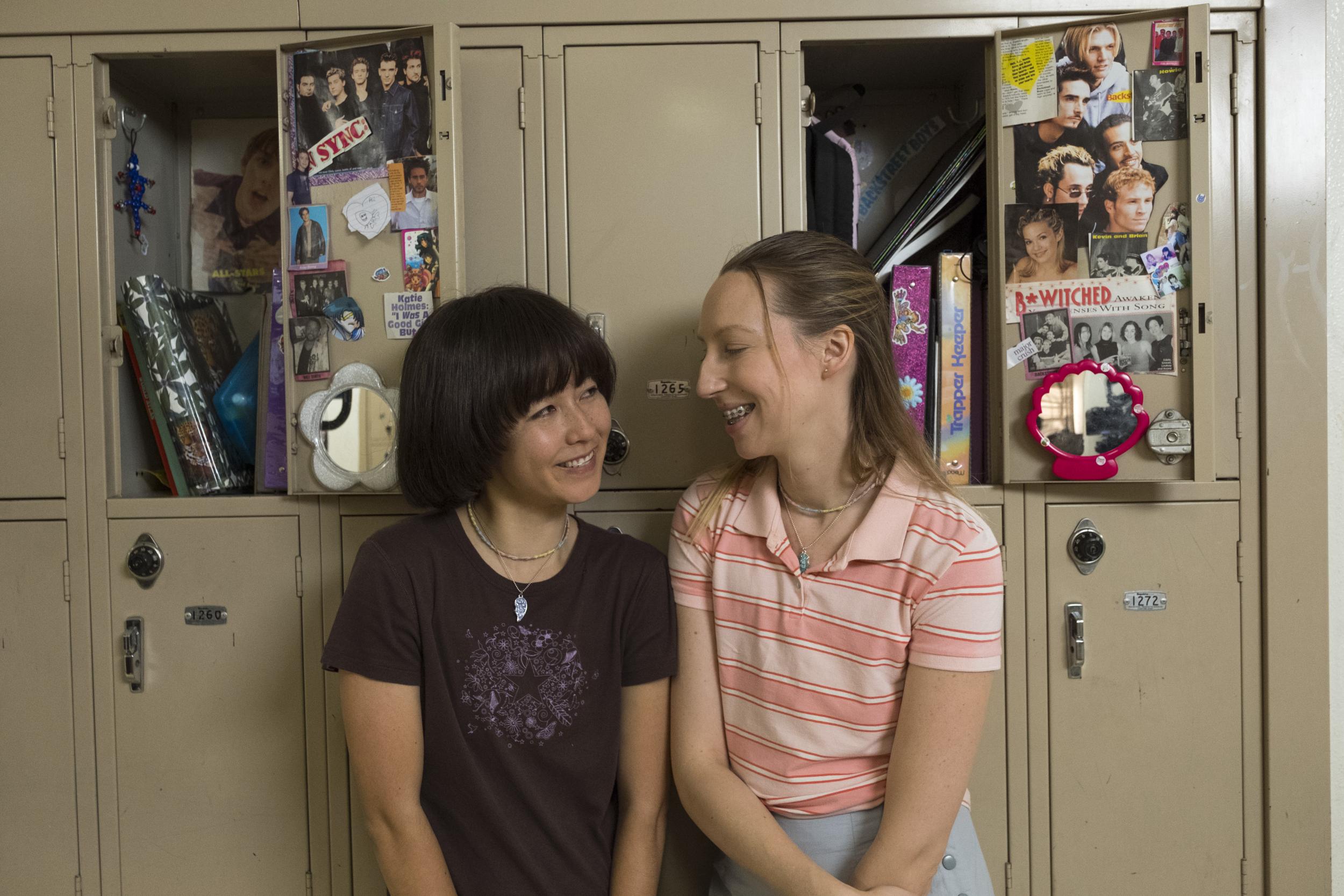 Teenage fanclub: Maya Erskine (left) and Anna Konkle in comedy series ‘Pen15’