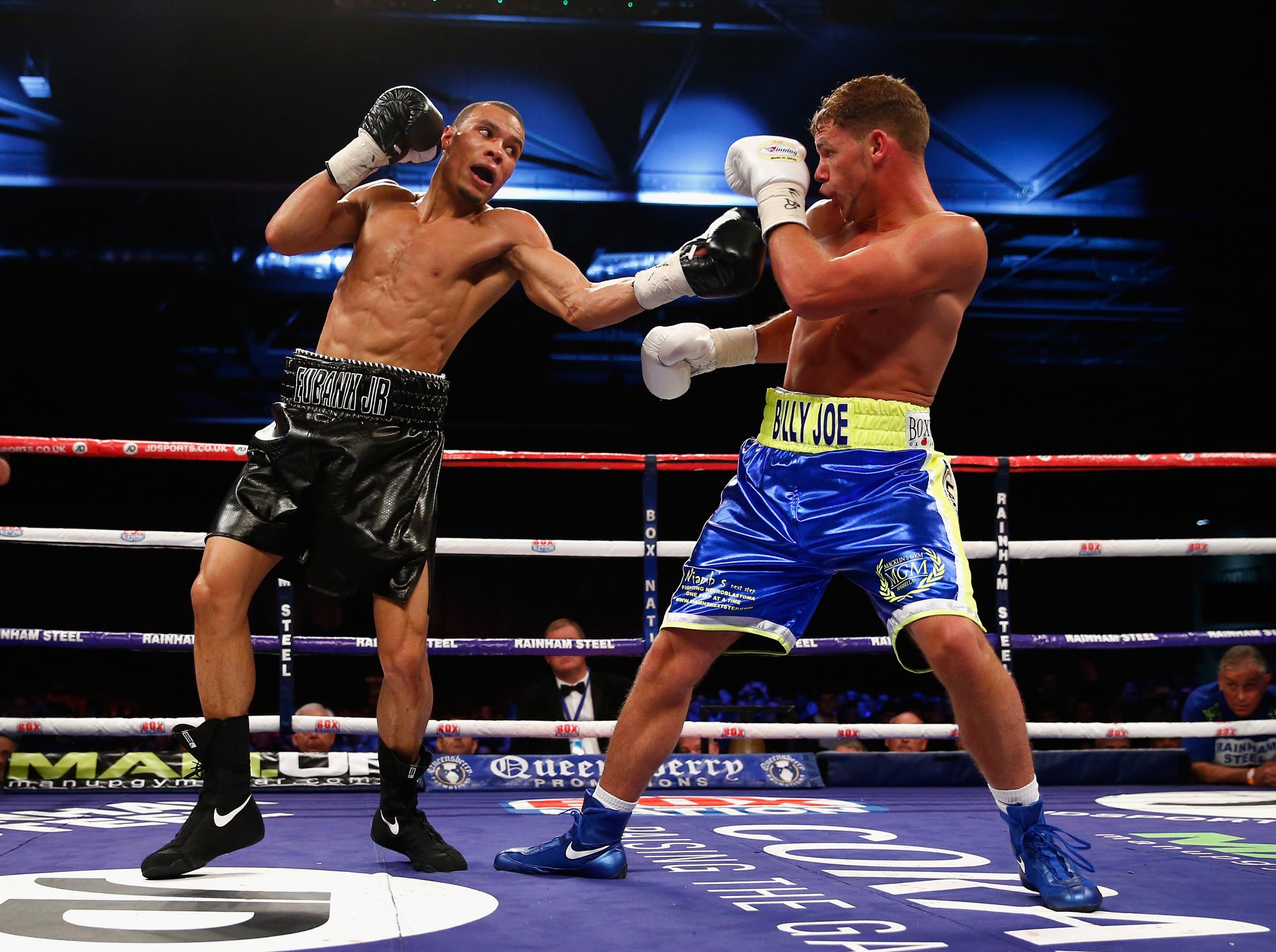 Eubank Jr. lost to Saunders in 2014