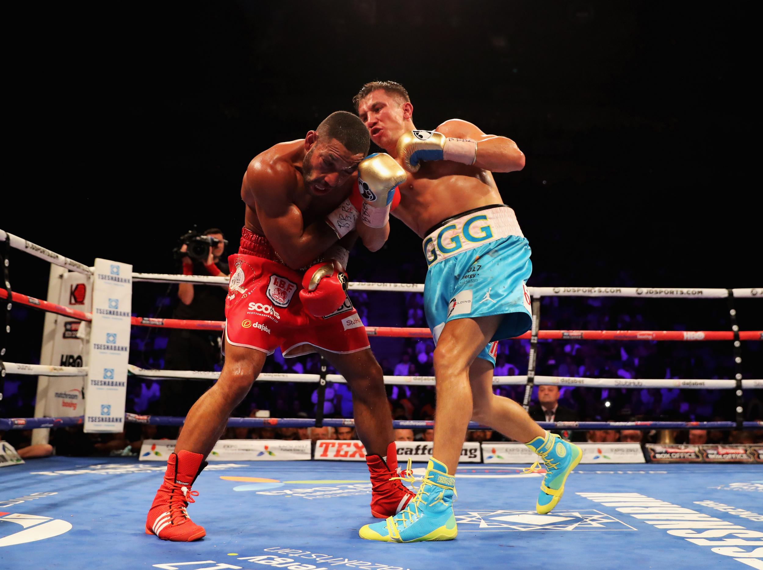 Golovkin made light work of Brook