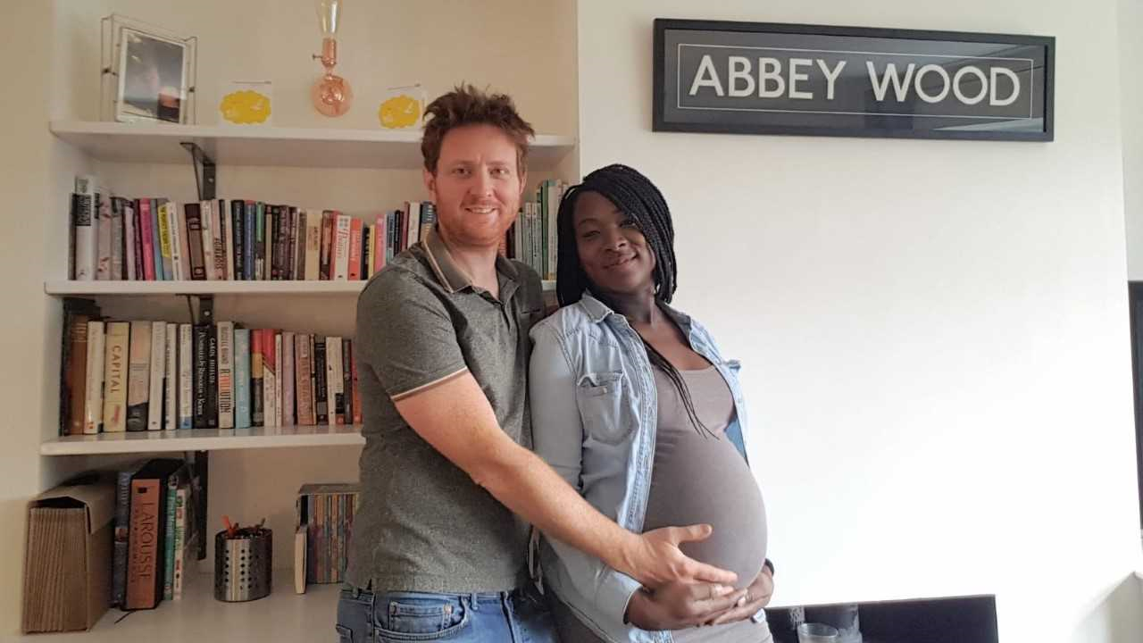 Steve Waining and Zohra Benjamin managed to speak to a midwife in person