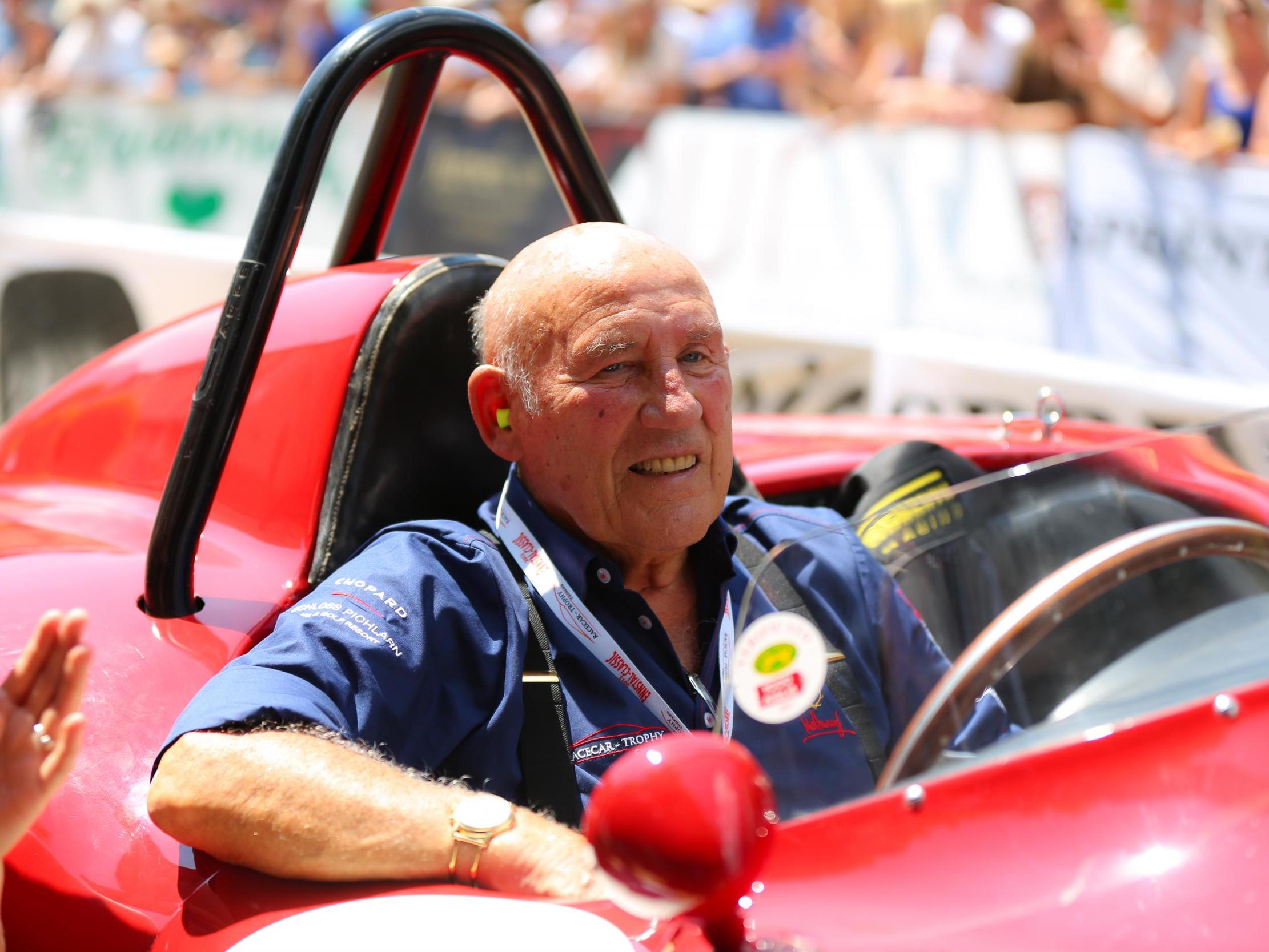 Sir Stirling Moss established himself as a legend of British sport