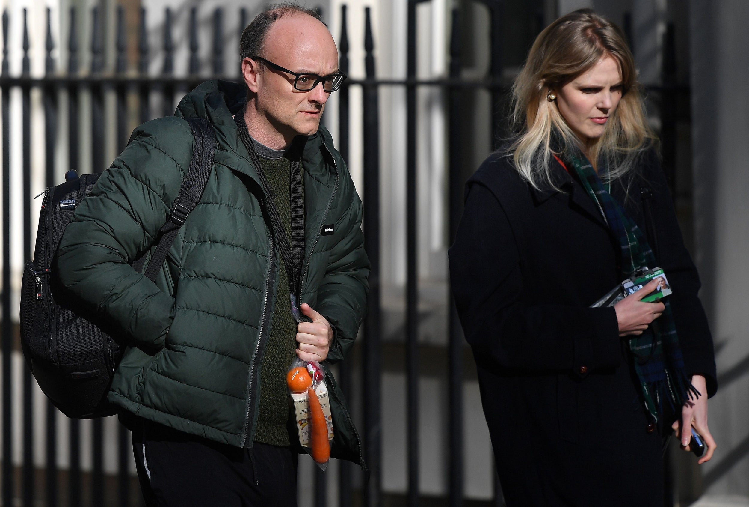 Related video: Dominic Cummings spotted running away from Downing Street shortly after PM tests positive for coronavirus