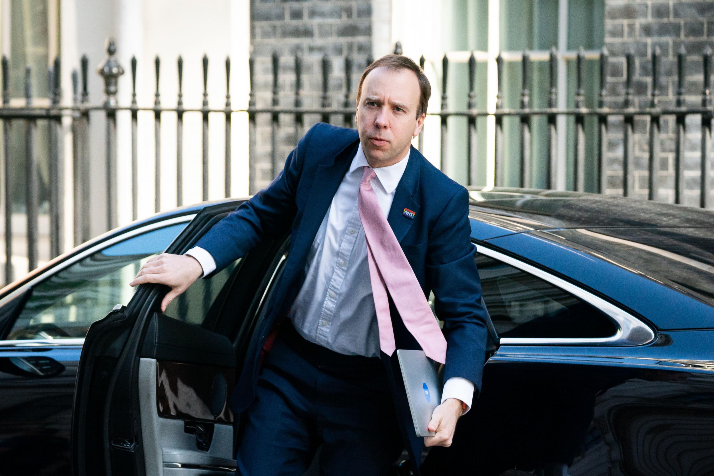 The health secretary created a statistical rod for his own back