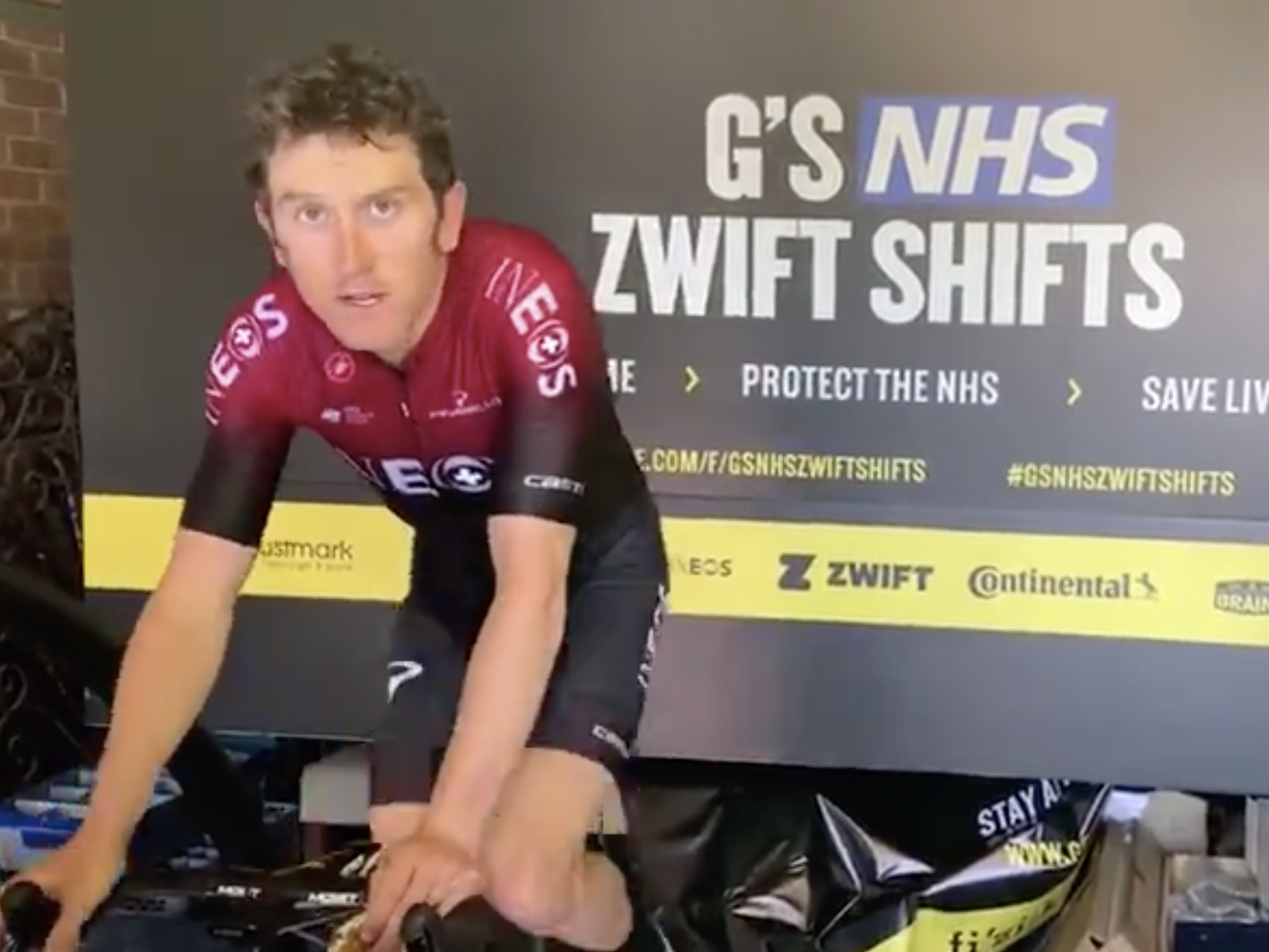 Geraint Thomas raised £340,000 for the NHS