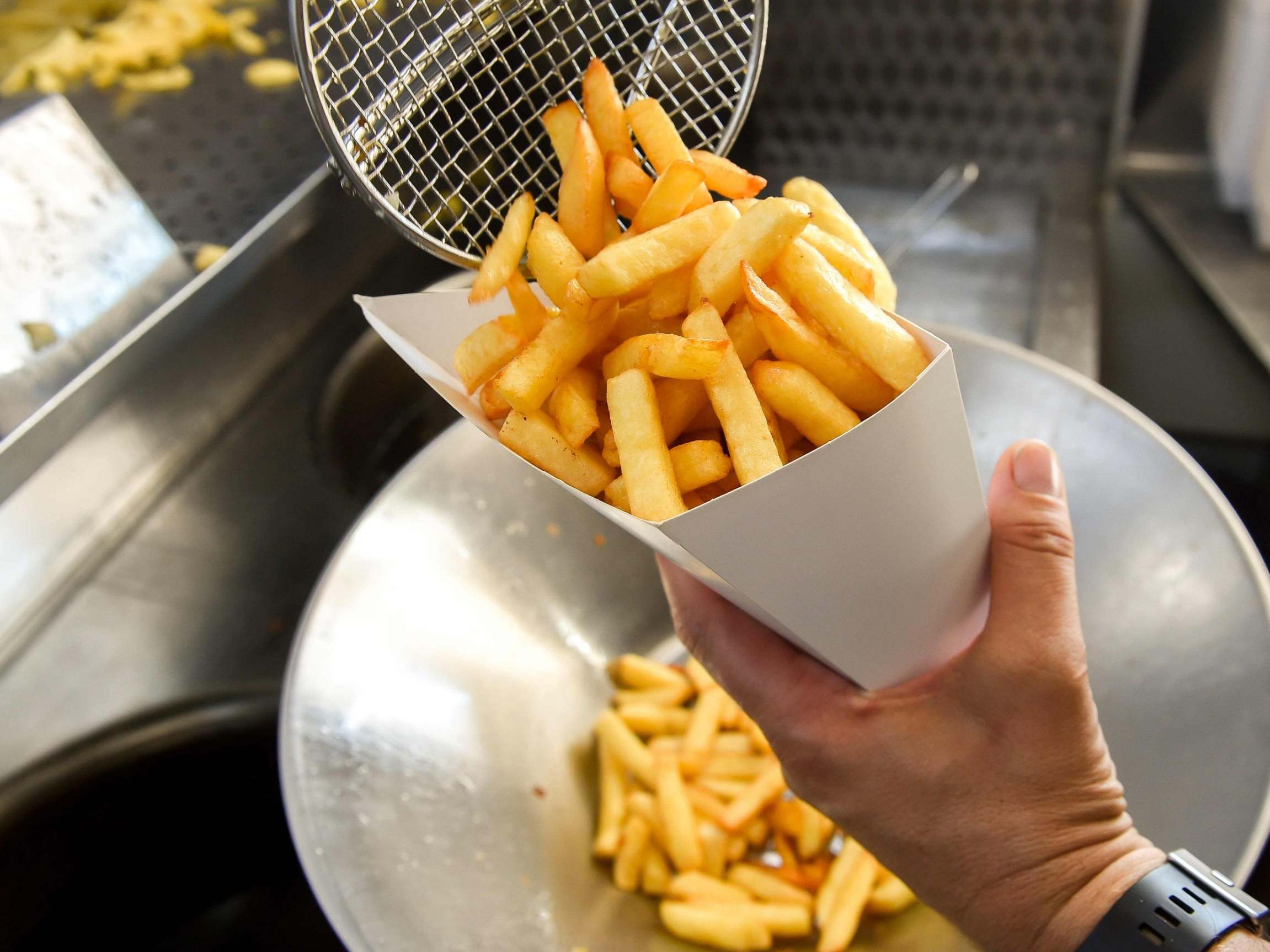 An Idaho farmer is donating potatoes because of the decrease in demand from restaurants