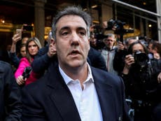 Michael Cohen claims Trump ‘cheated’ in 2016 election in foreword to new book 