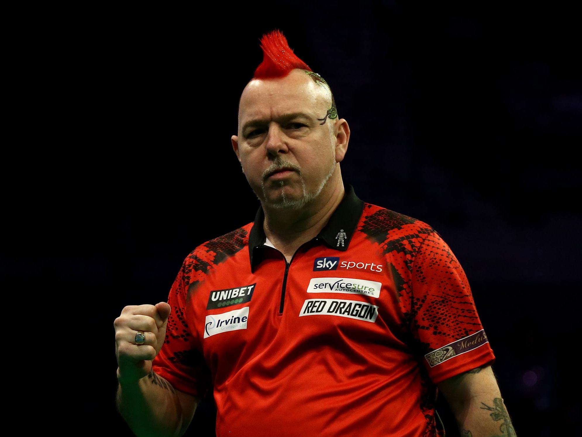 Peter Wright suffered a shock in the PDC Home Tour