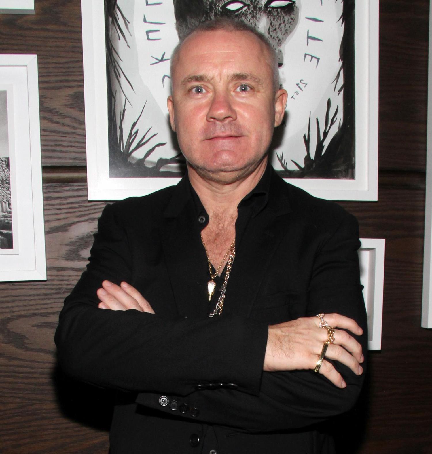 Damien Hirst said he was in awe of charity workers’ efforts (Mireya Acierto/Getty)