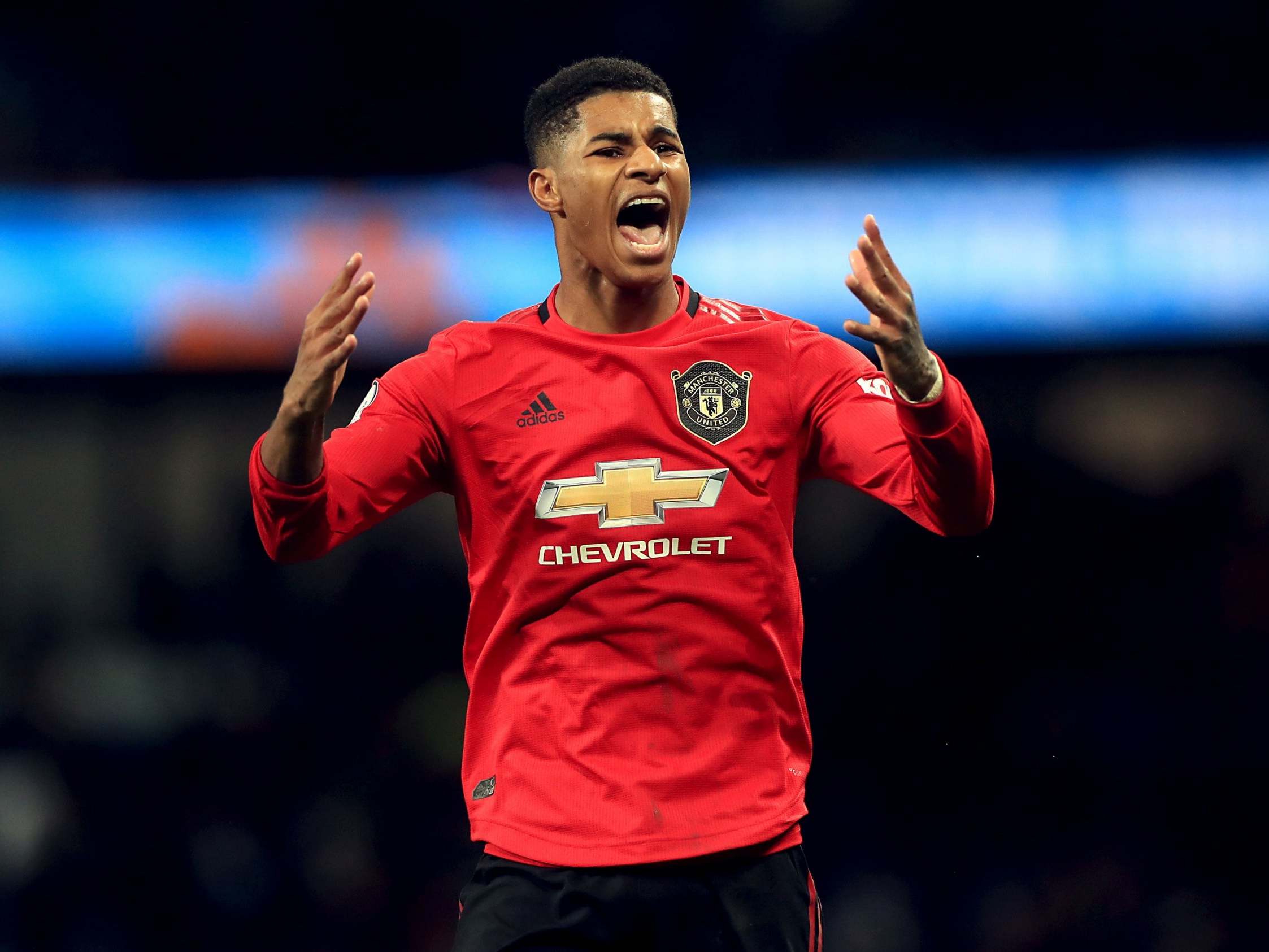 United striker Rashford helps raise £20m to feed vulnerable children