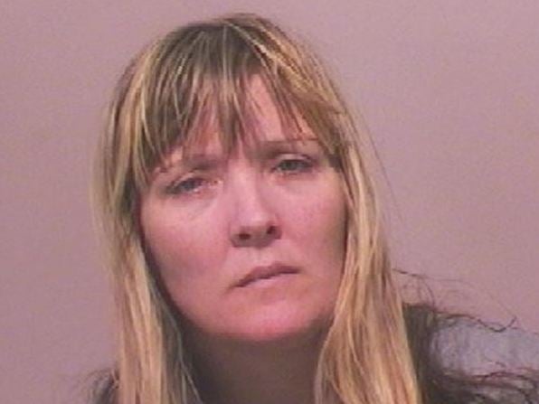 Charlene Merrifield, 39, who was jailed after coughing in a police officer's face as he arrested her on suspicion of affray in Hebburn, South Tyneside, on 8 April 2020.