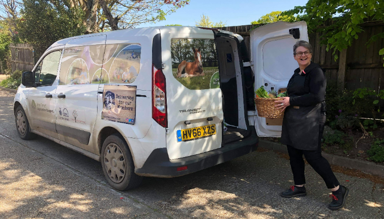 Kathy Sirl of The Naked Pantry in New Milton