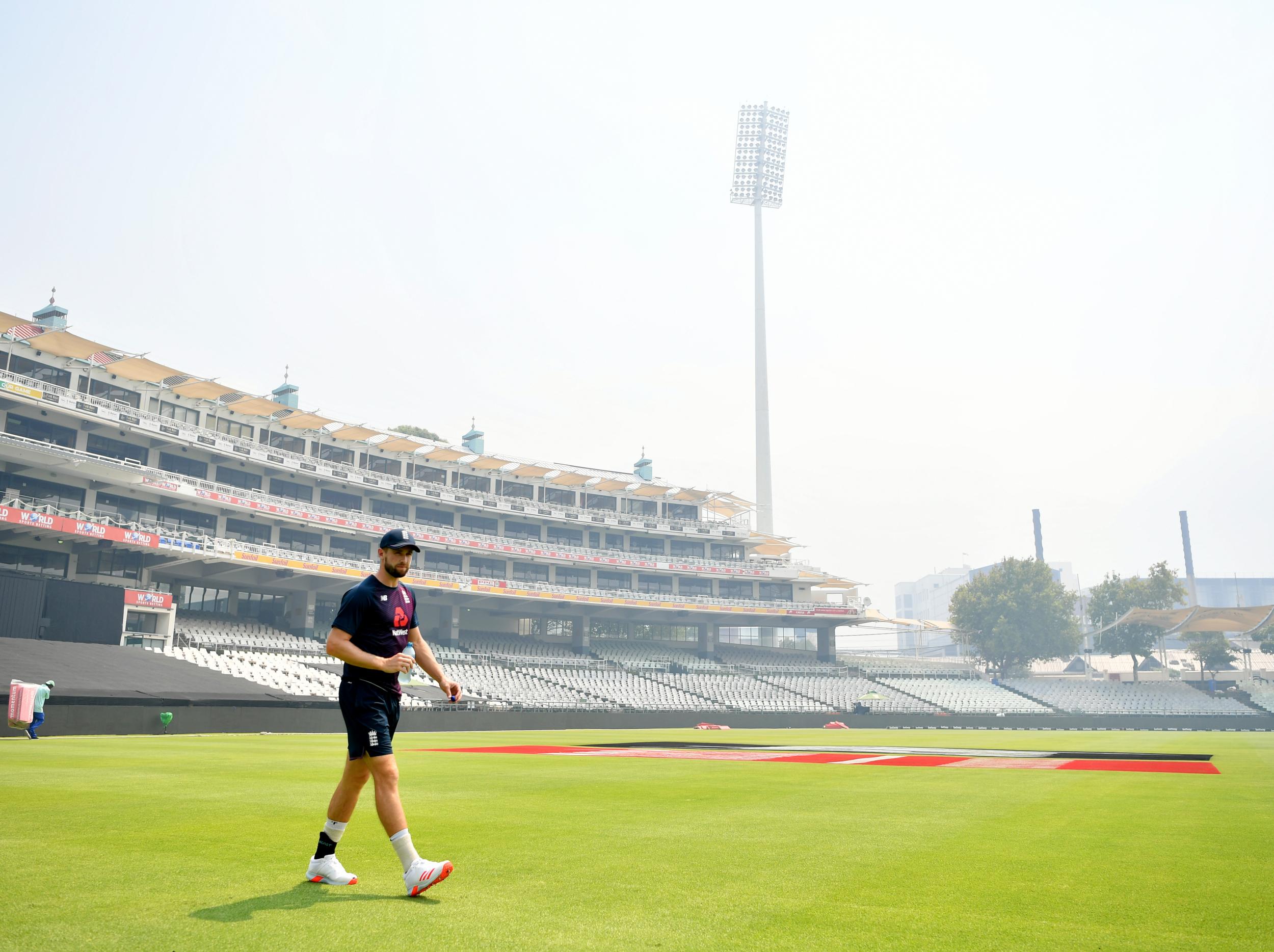 The England team were struck down with a bug during the tour