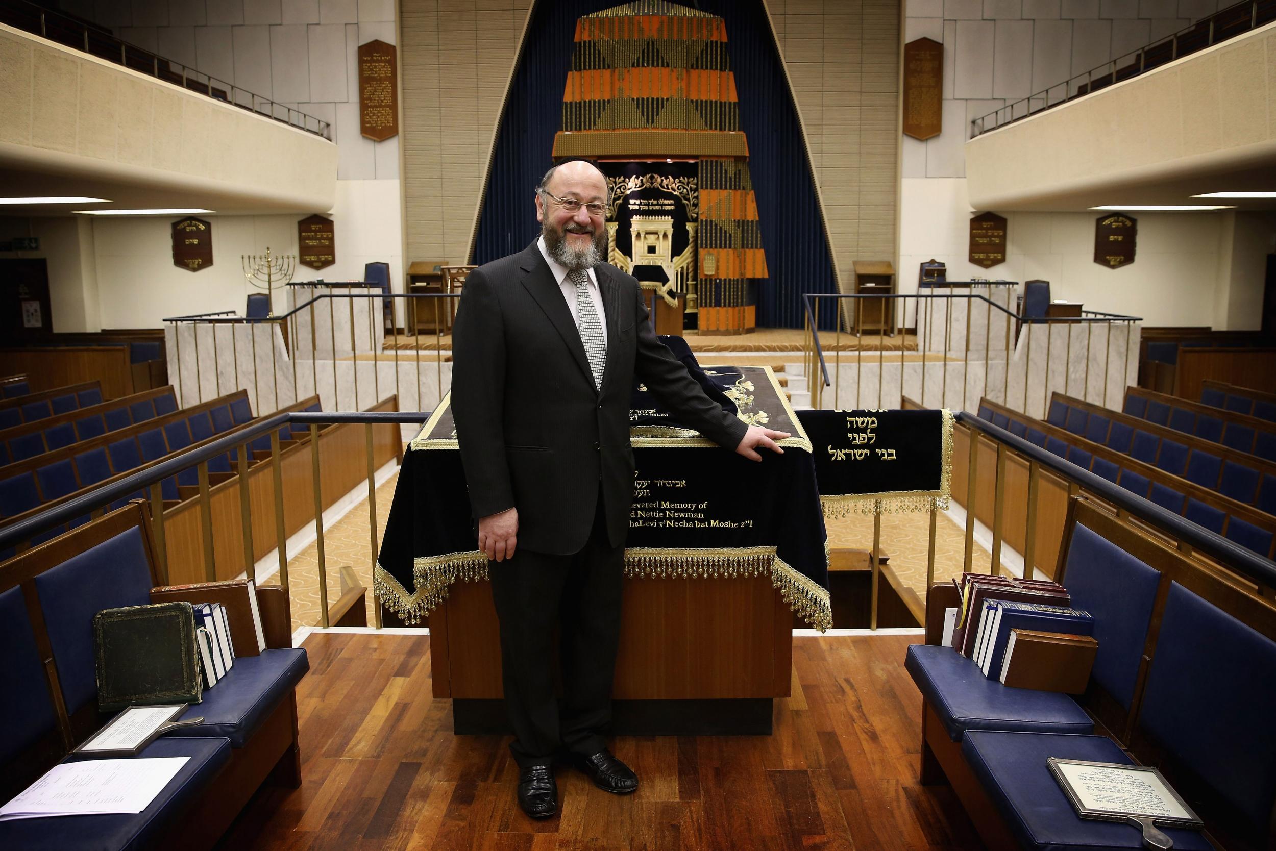 Rabbi Ephraim Mirvis at St John’s Synagogue