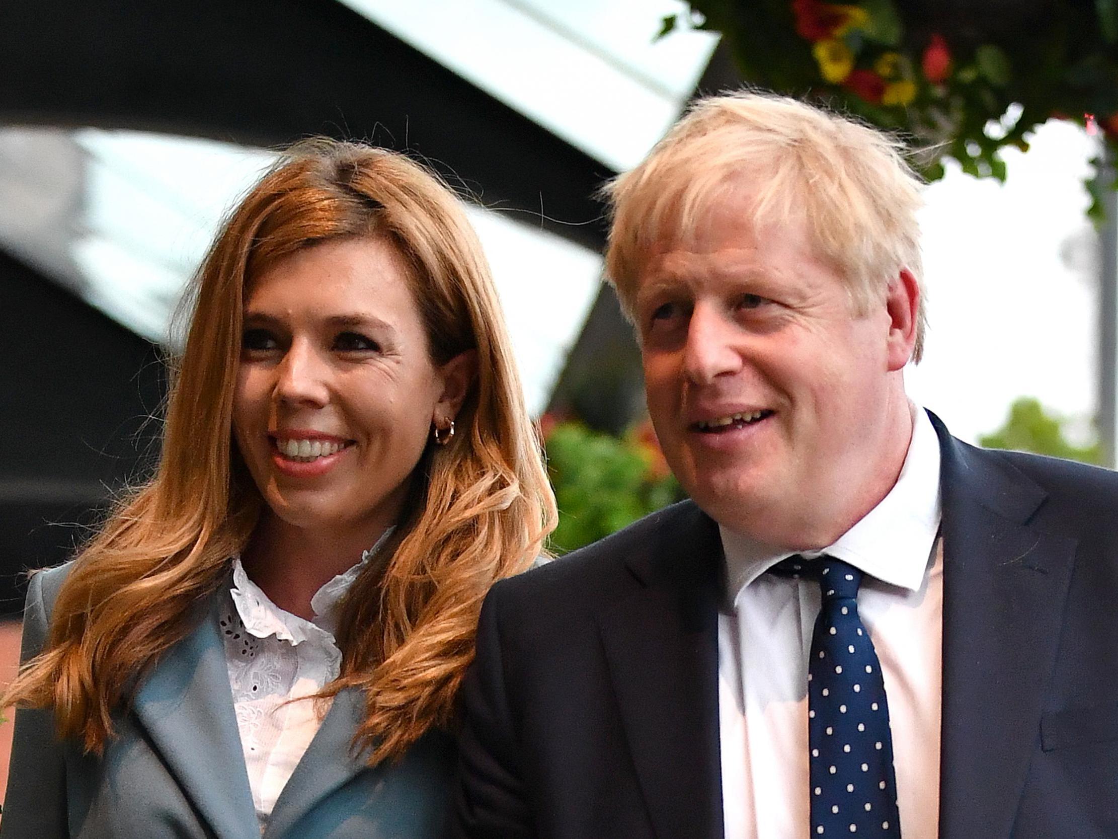 Boris Johnson was married at the time of the allegations and is now engaged to Carrie Symonds