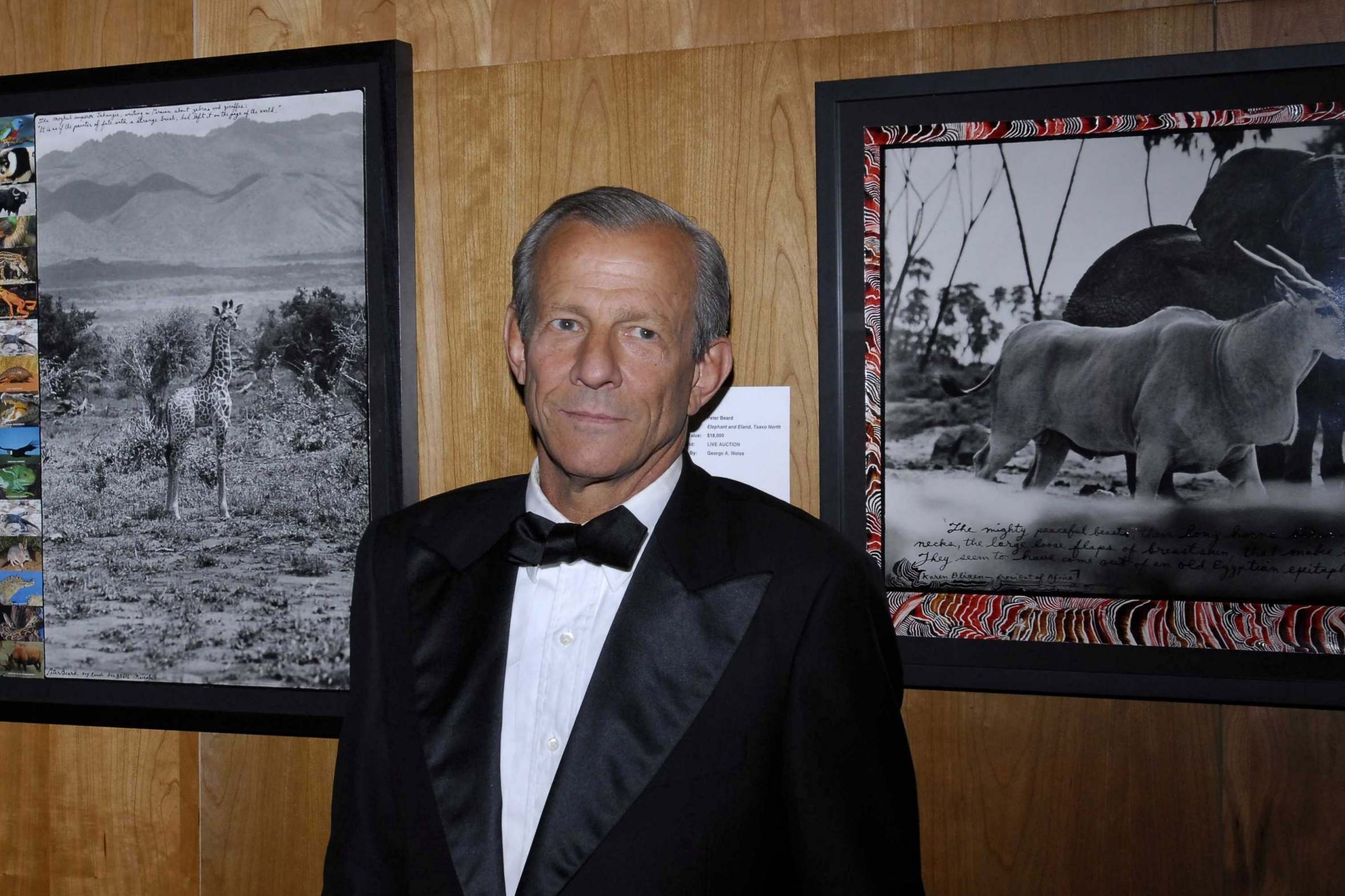 Beard, here in 2006 at a gala dinner in New York, always maintained a charismatic and swashbuckling persona