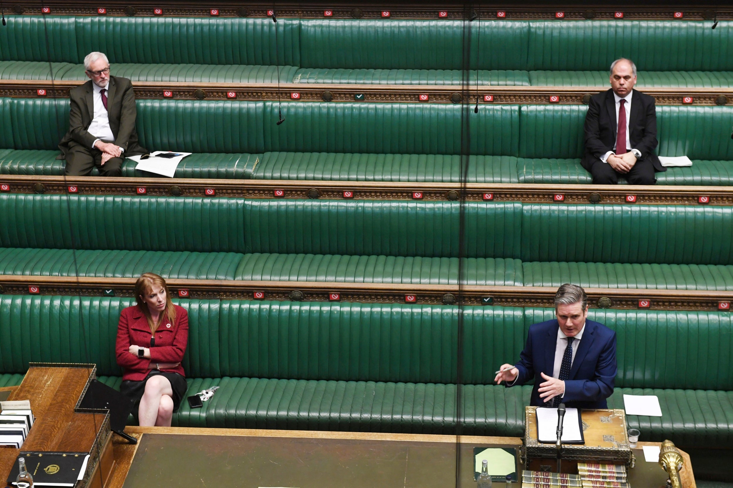 Keir Starmer told the Commons that the UK’s death tally was ‘truly dreadful’