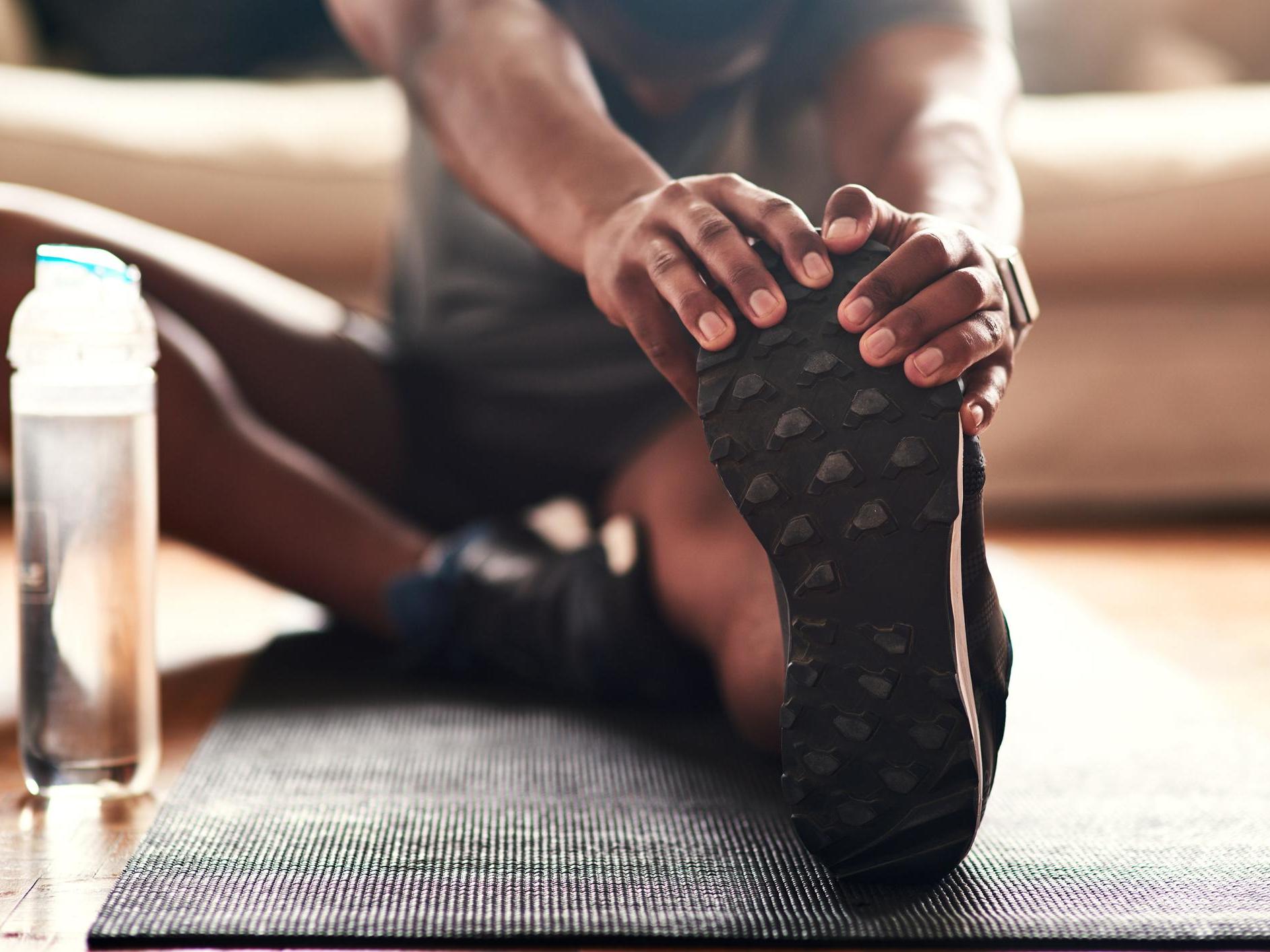 Exercising during lockdown can relieve stress