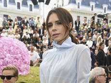 Victoria Beckham and Harper wear matching 'Posh and Baby Posh' slip dresses