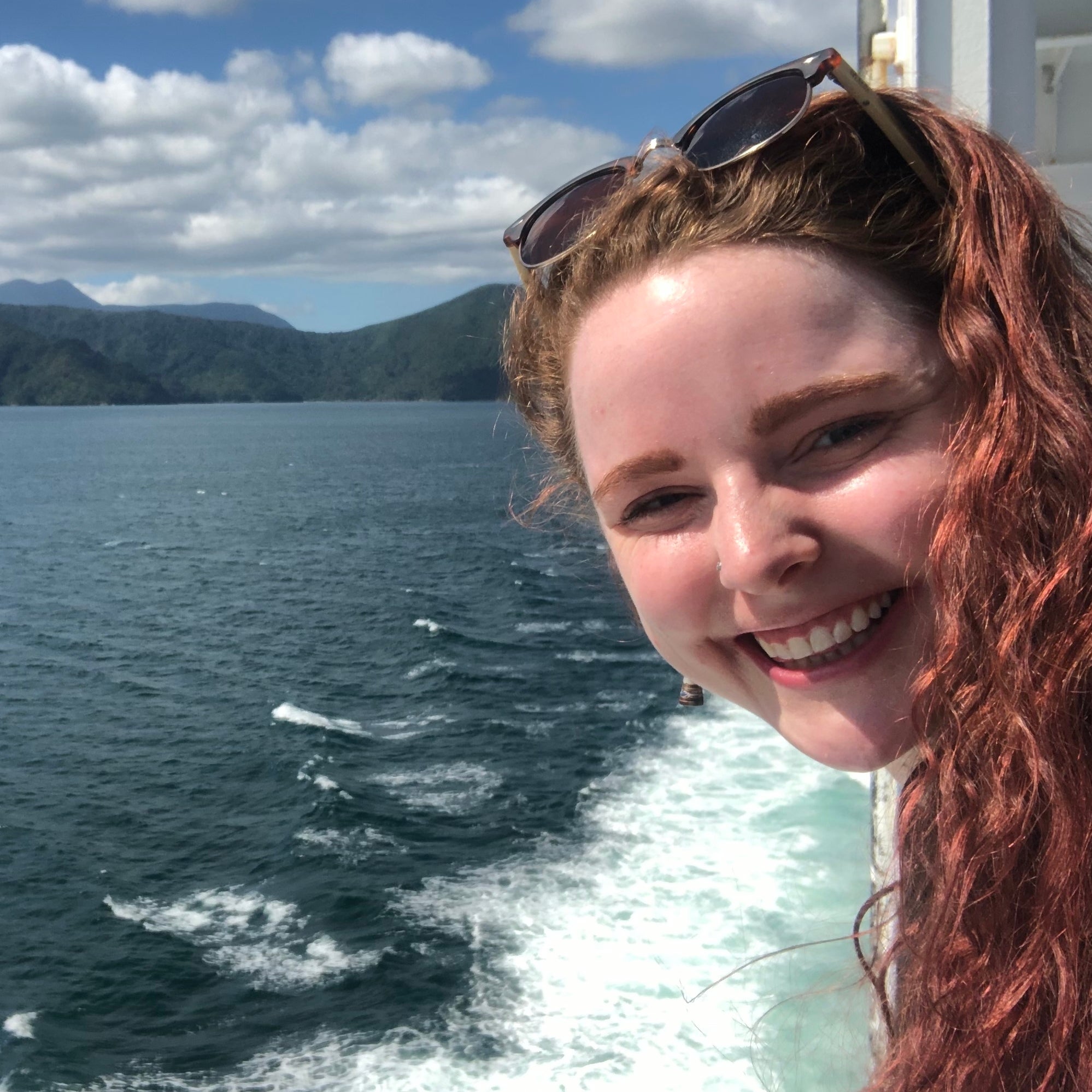 
The young voter says she is paying close attention to the 2020 campaign (Ann-Casey Hughes)