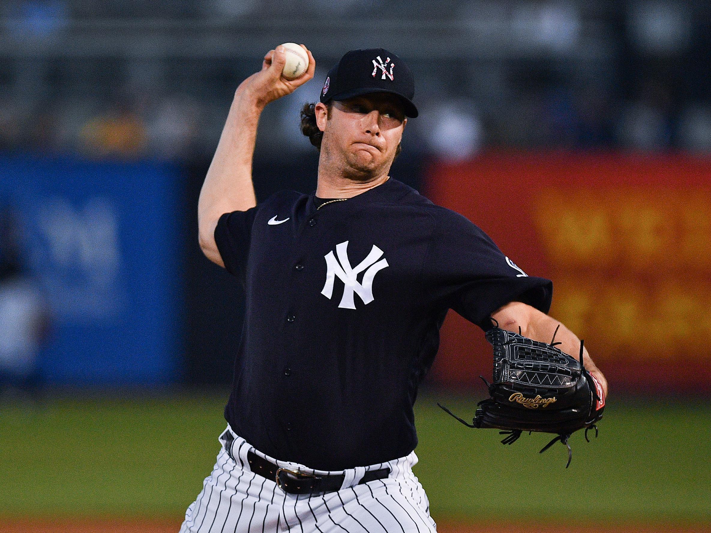Gerrit Cole only recently signed a highly lucrative deal with the Yankees
