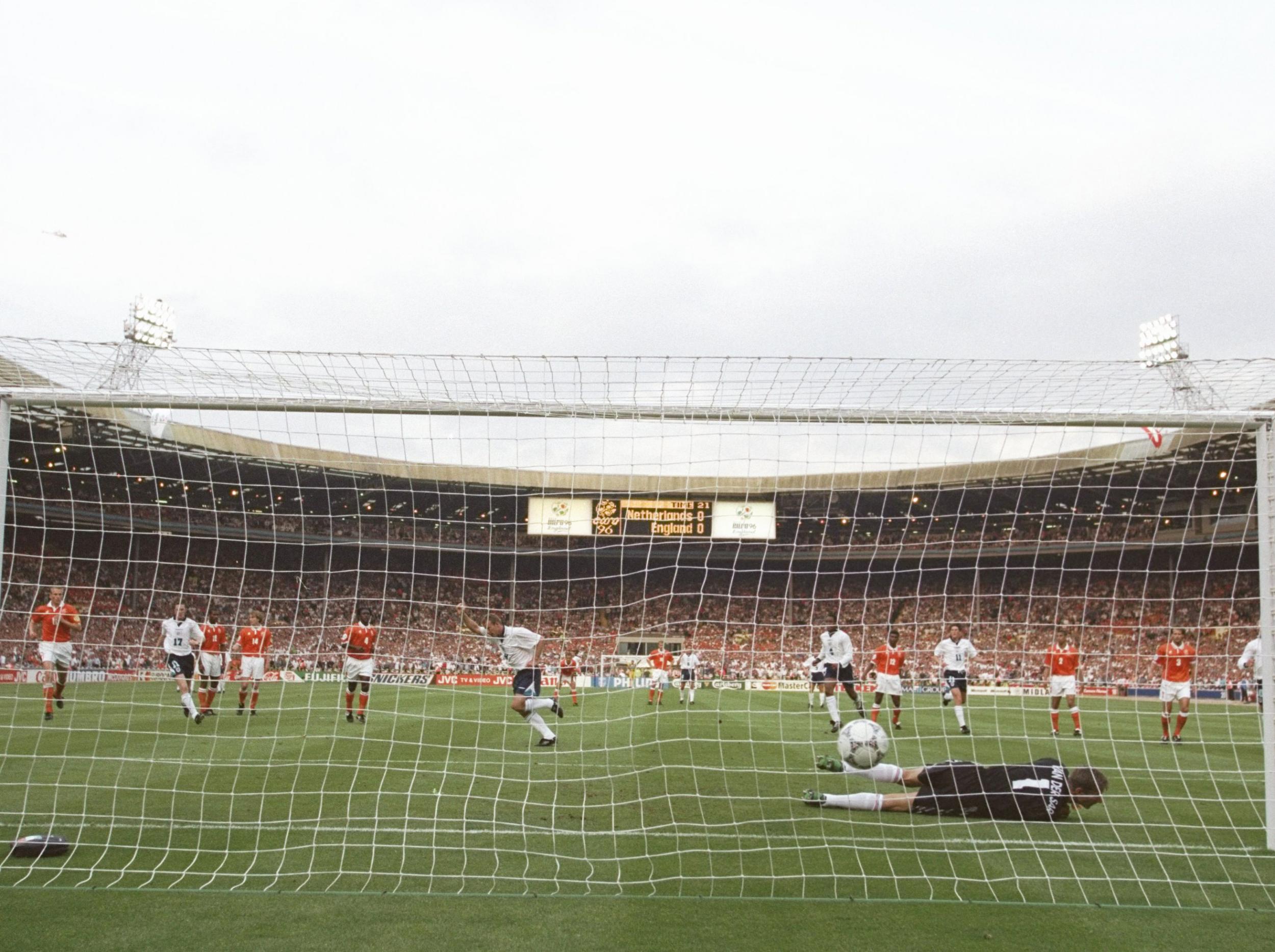 England take the lead from the penalty spot