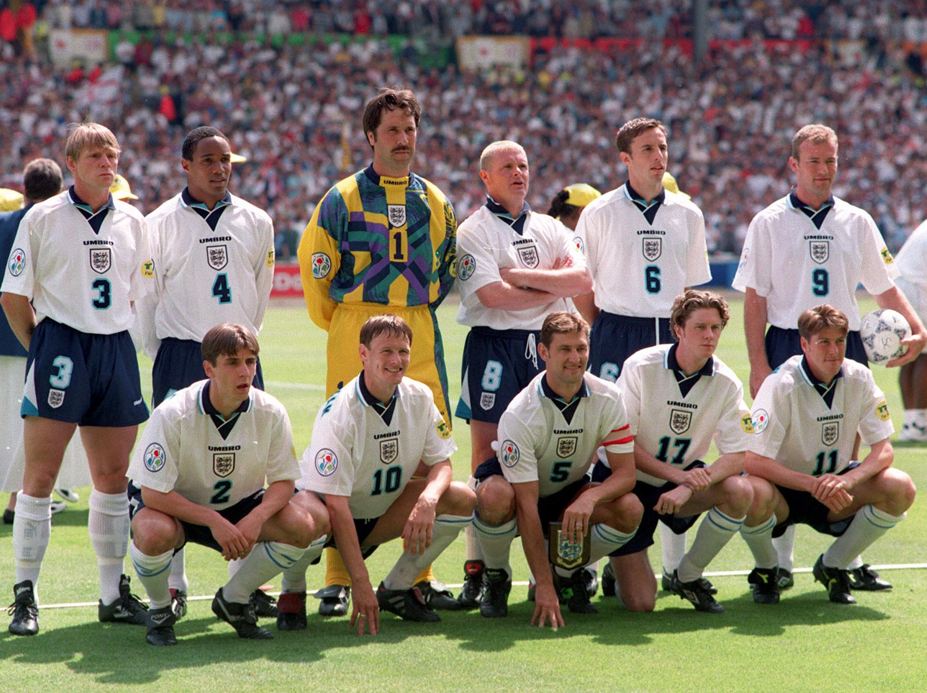 England were the favourites to win at Wembley