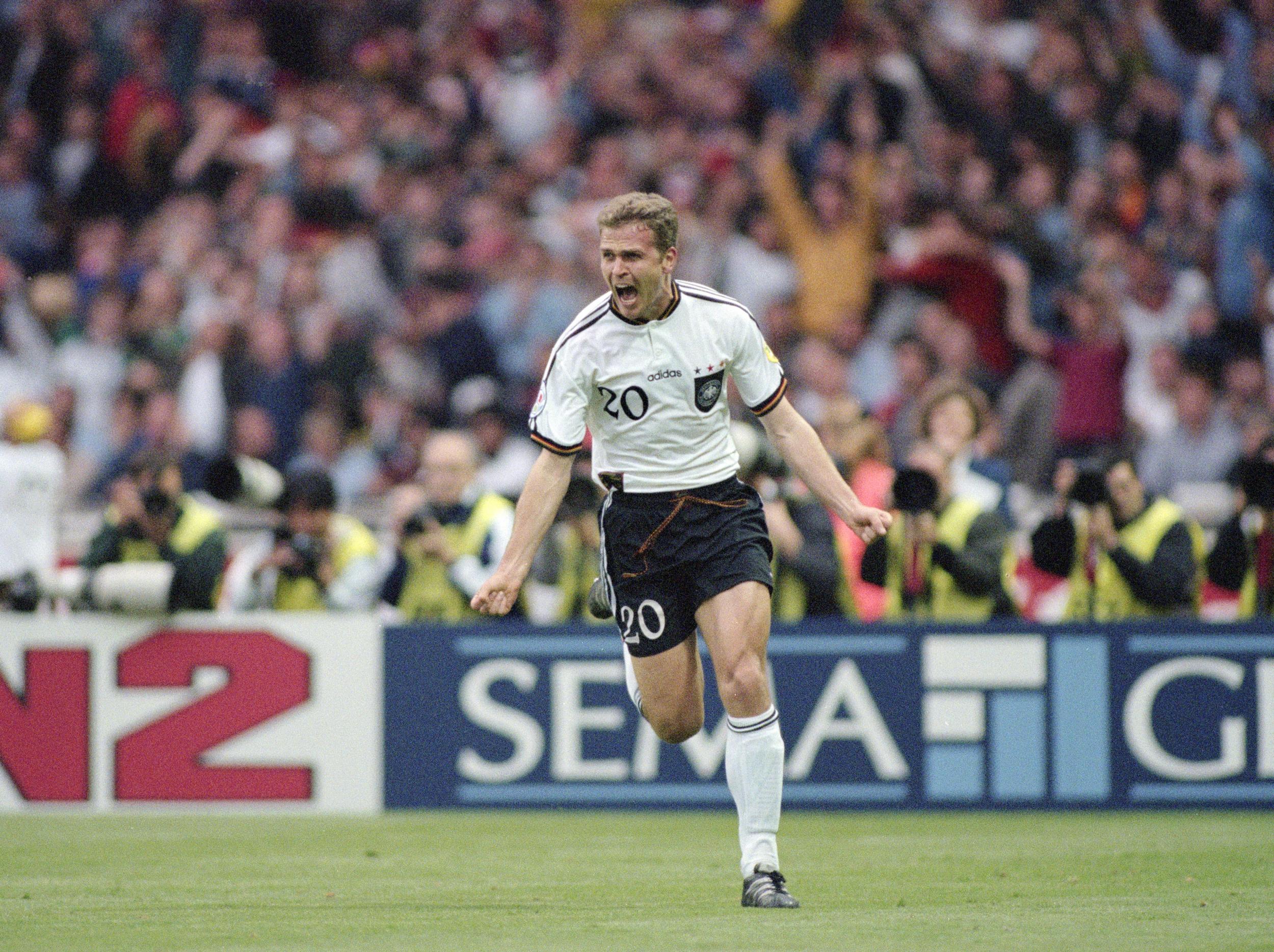 But a late brace from Bierhoff won the tournament for Germany